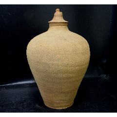 2260#古玩古董老货真品收藏包真包老已鉴定汉代壶罐薄胎建窑梅瓶带盖