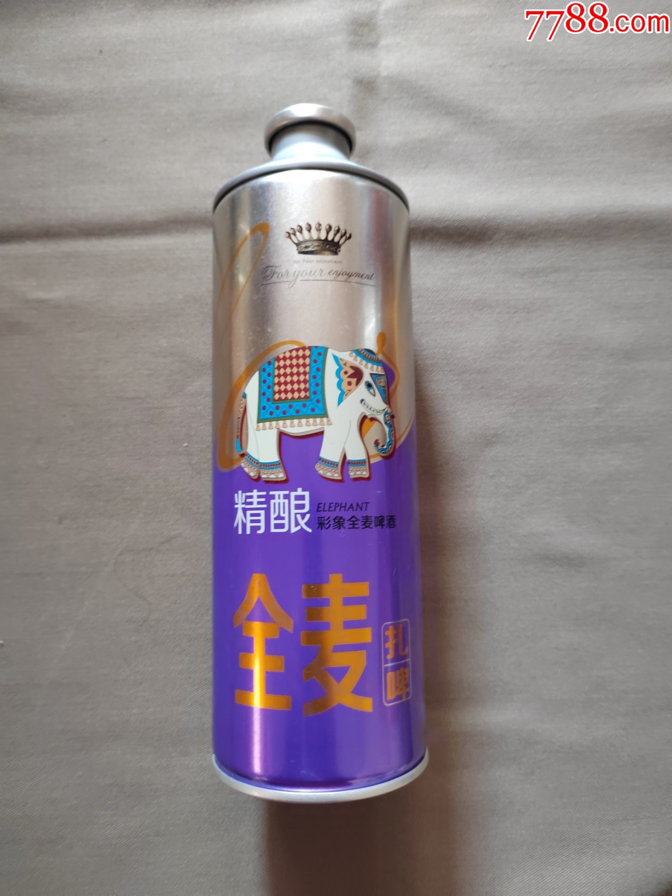 彩象精酿全麦扎啤铁罐10度1升