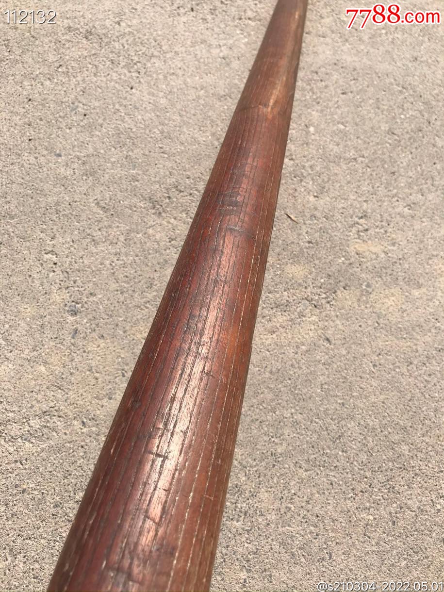 紫榆木扁担包浆好好包浆