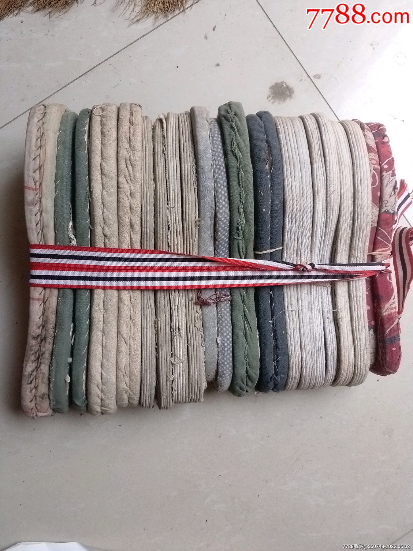 老手工纳线千层布鞋底13双