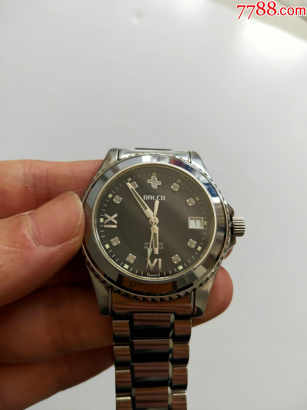 镶钻2824-2机芯的全自动单历瑞士拜戈_手表/腕表_产地图片_收藏价值