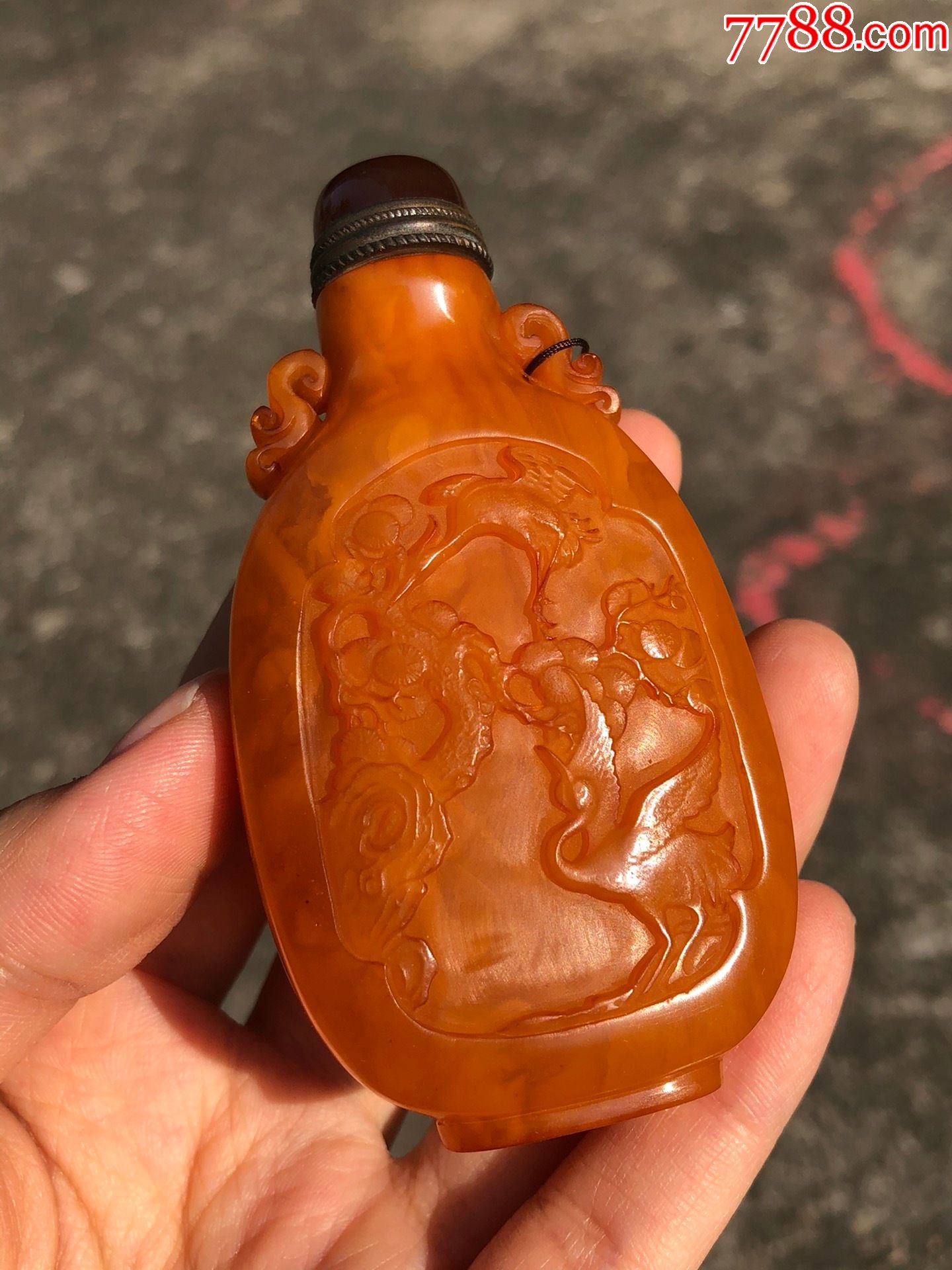 5品99回流-天然老蜜蜡饼