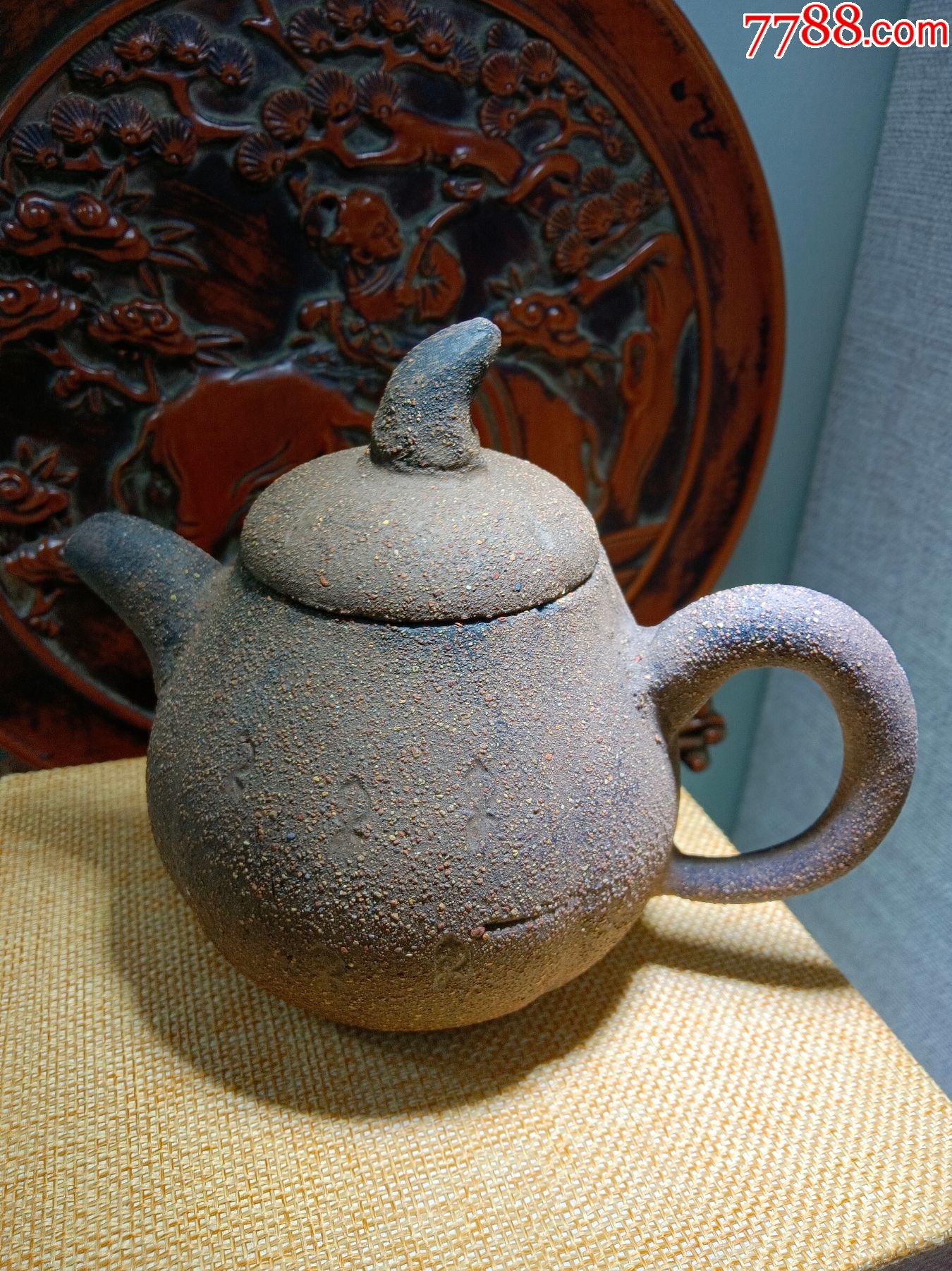 老原矿粗砂紫砂壶