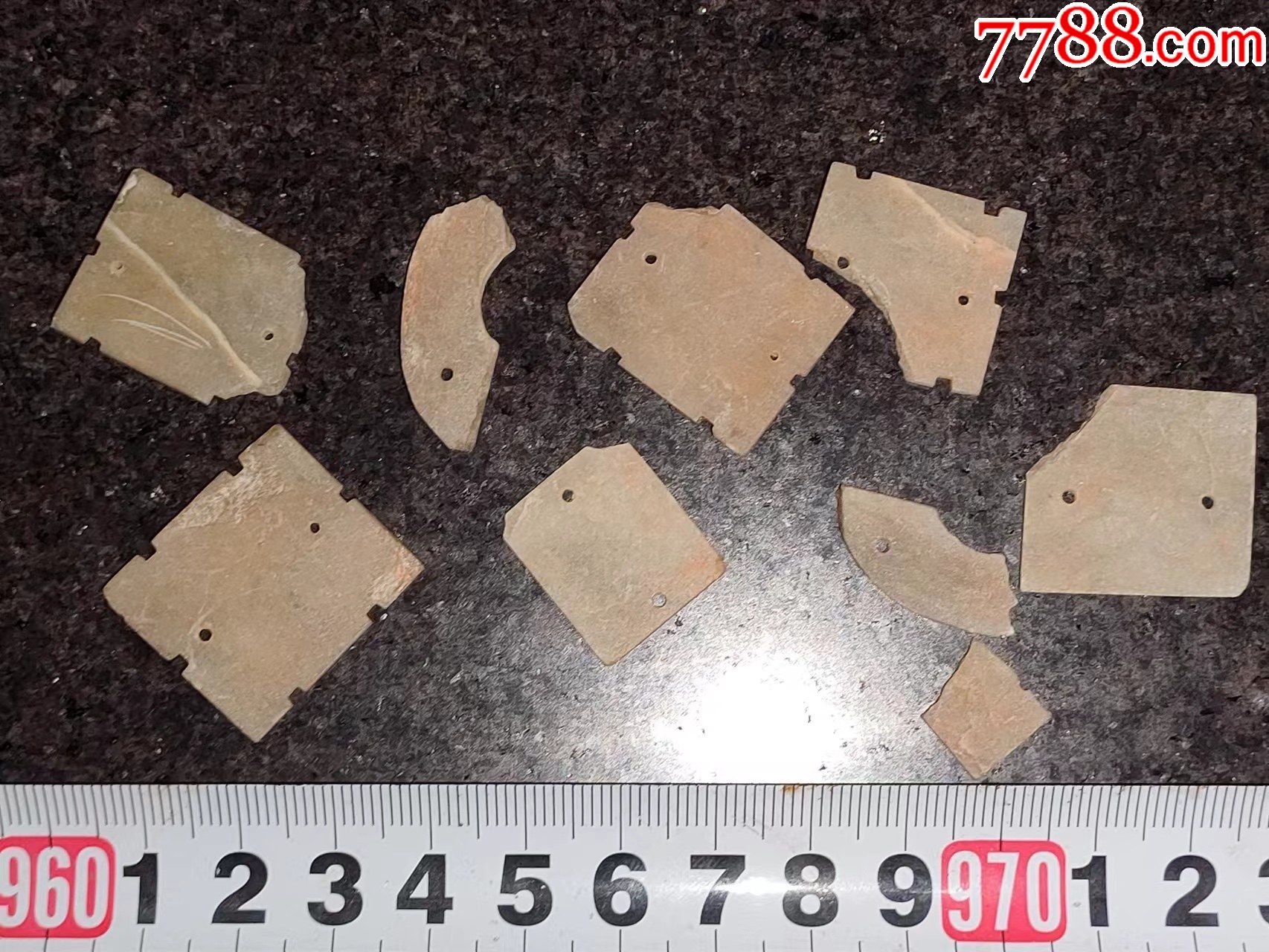 玉衣片几个_其他玉石/玉器_第1张_7788老玩具收藏