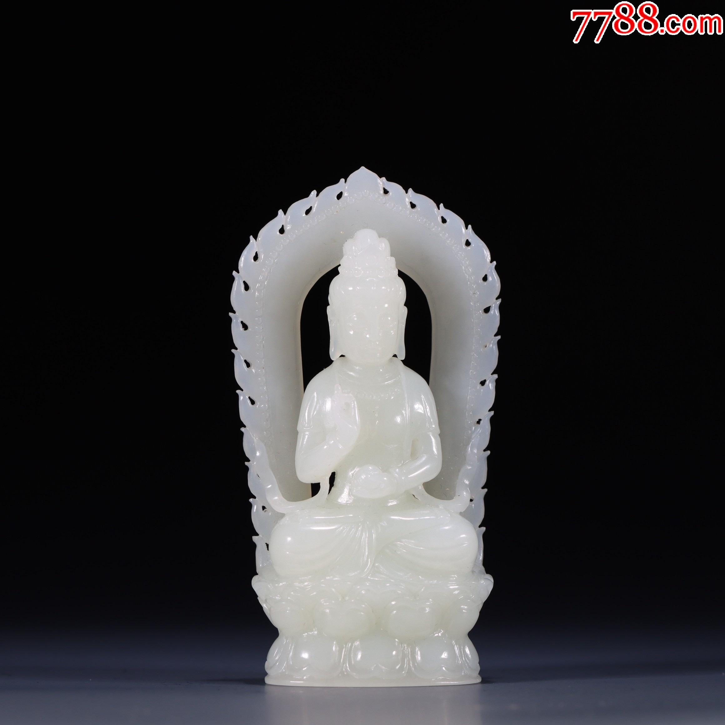 和田玉观音摆件aa91s90f