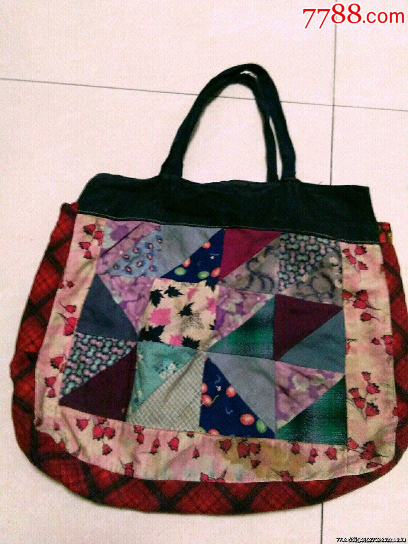 七八十年代手提布兜子一个