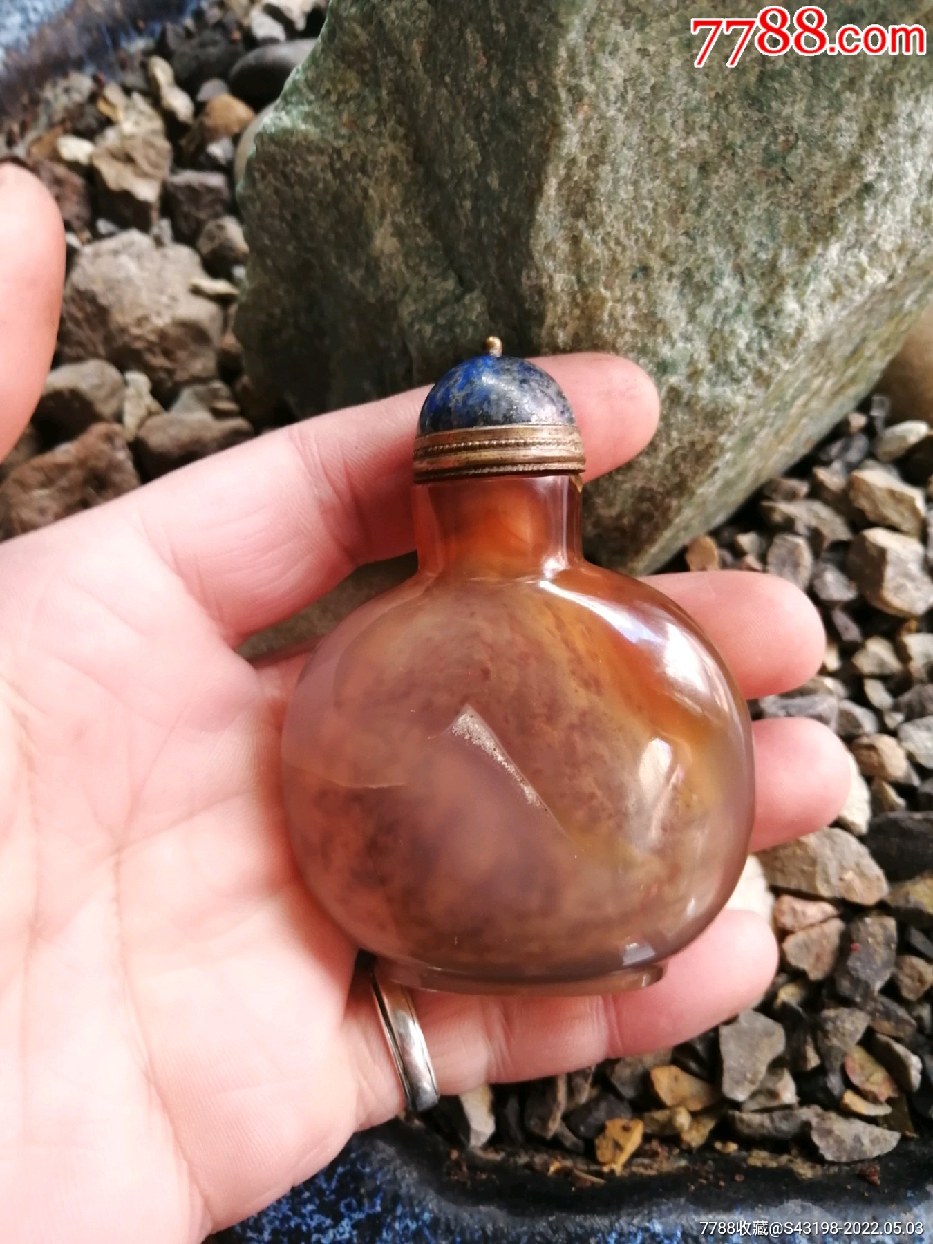 玛瑙鼻烟壶_价格380元【龙天阁】_第1张_7788收藏__收藏热线