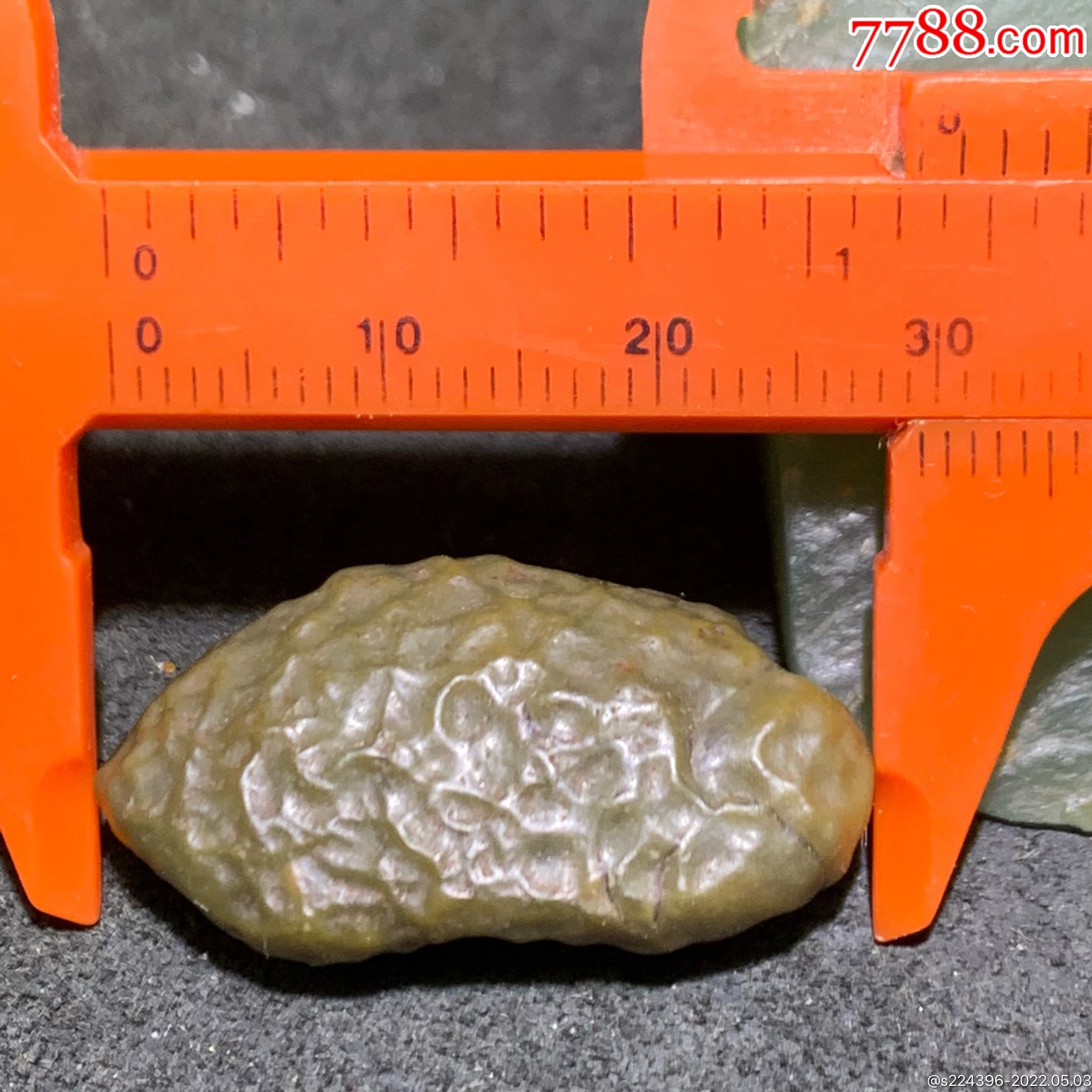 精美戈壁筋脉石原石一颗,_玛瑙_第7张_7788画册网