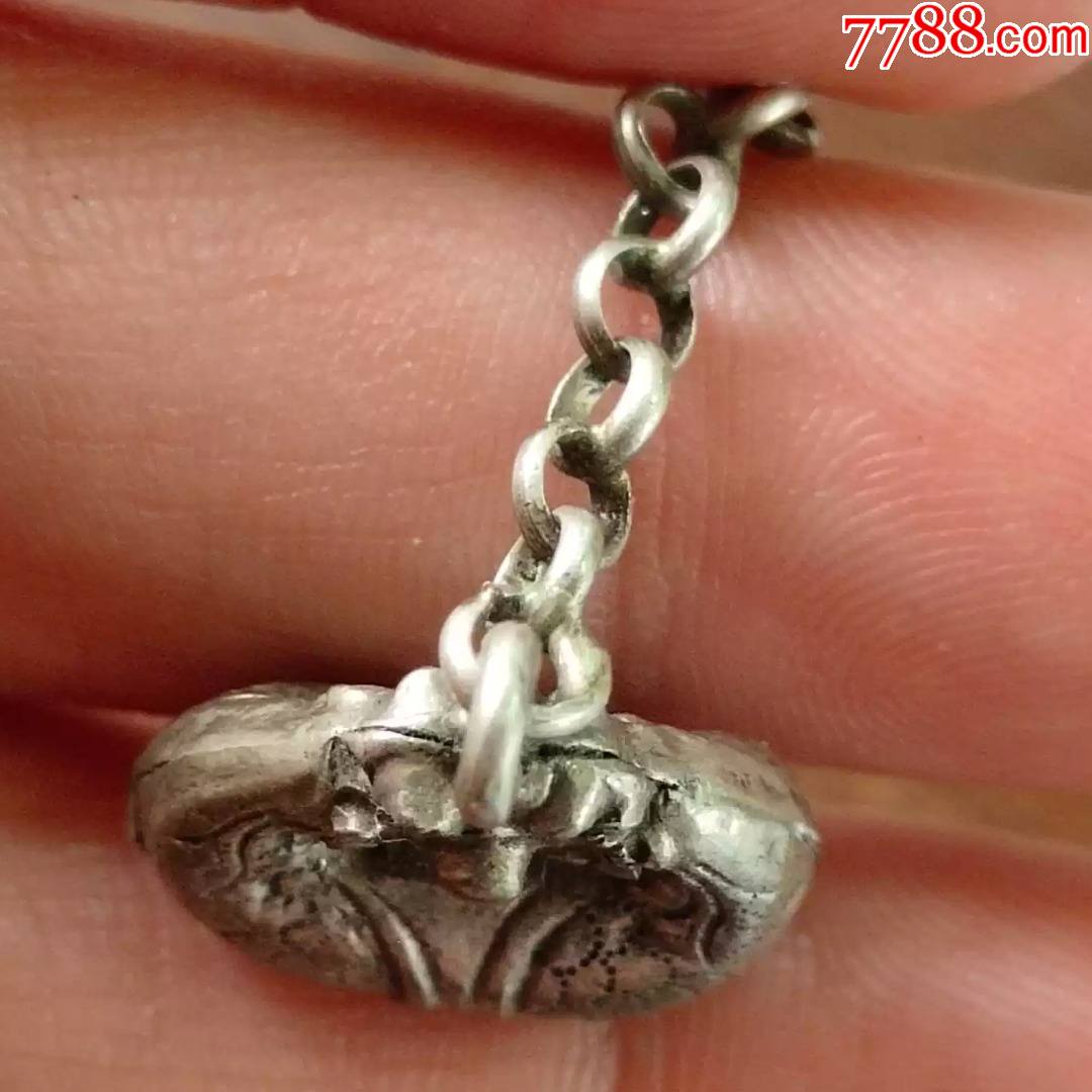老银铃铛挂坠-价格:680元-se86910765-其他银器-零售-7788印章收藏