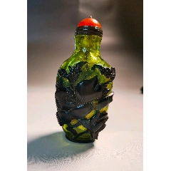 清代福寿如意水晶鼻烟壶-鼻烟壶-7788旧书网