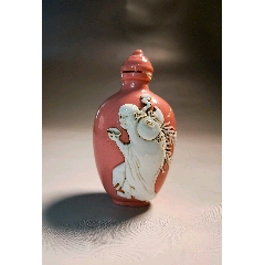 清代福寿如意水晶鼻烟壶-鼻烟壶-7788旧书网