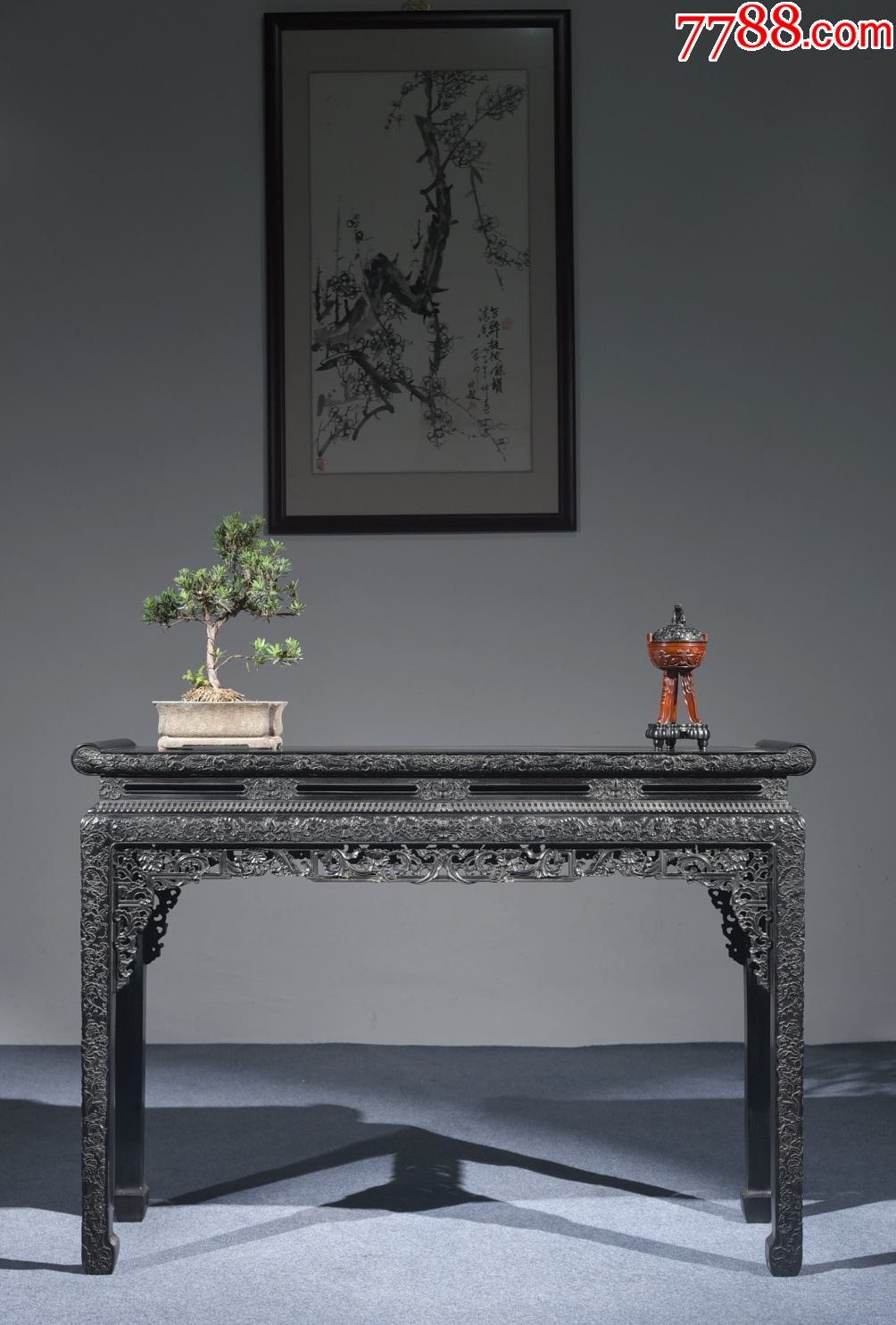 小叶紫檀条案_价格13000元_第1张_7788收藏__收藏热线