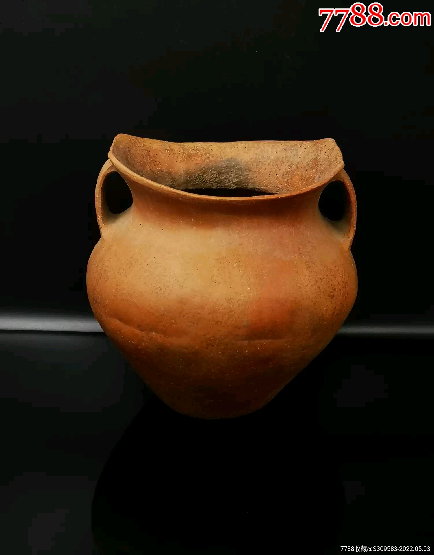 寺洼文化马鞍口罐