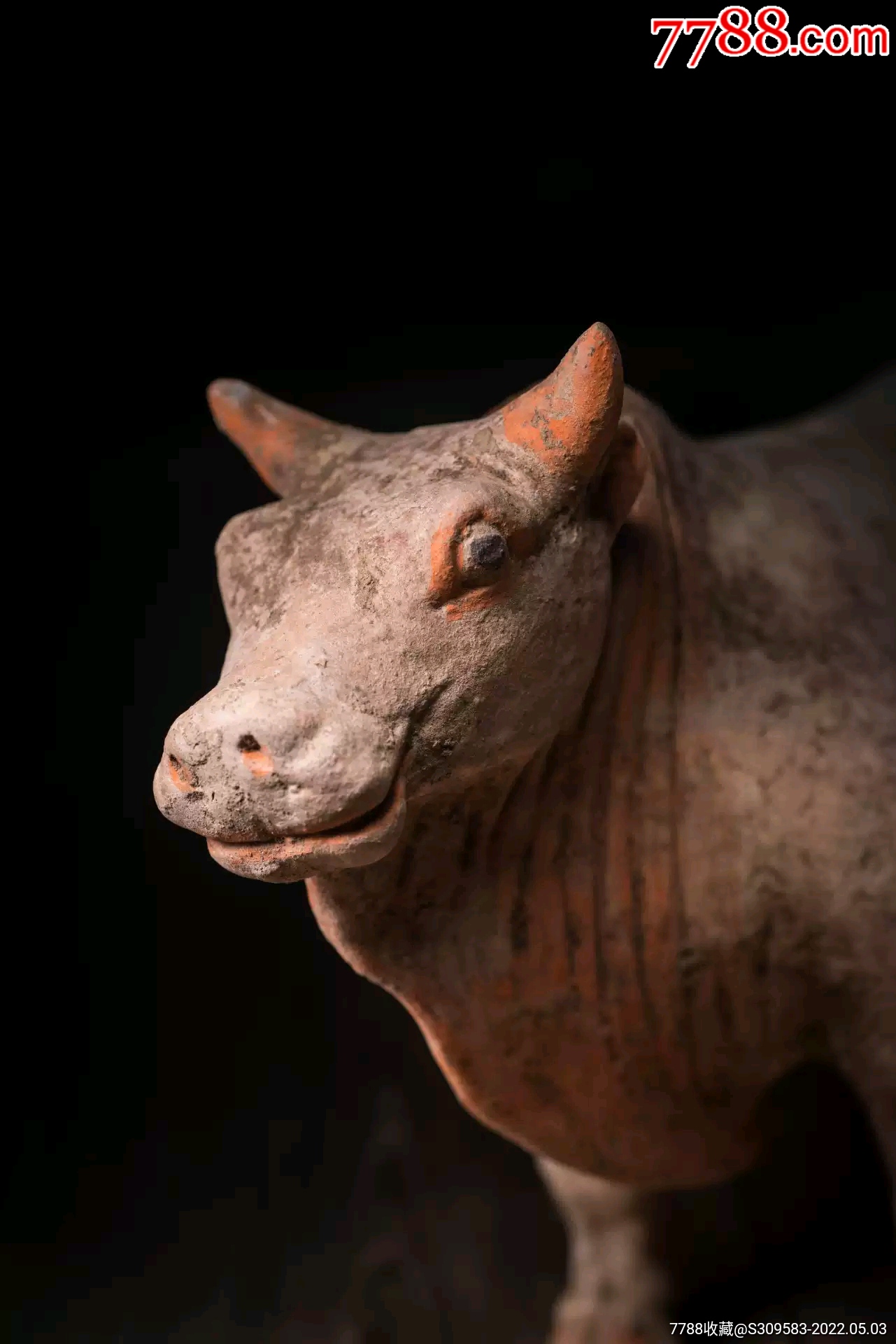 汉代彩绘陶牛_价格2880元_第1张_7788商城__七七八八商品交易平台