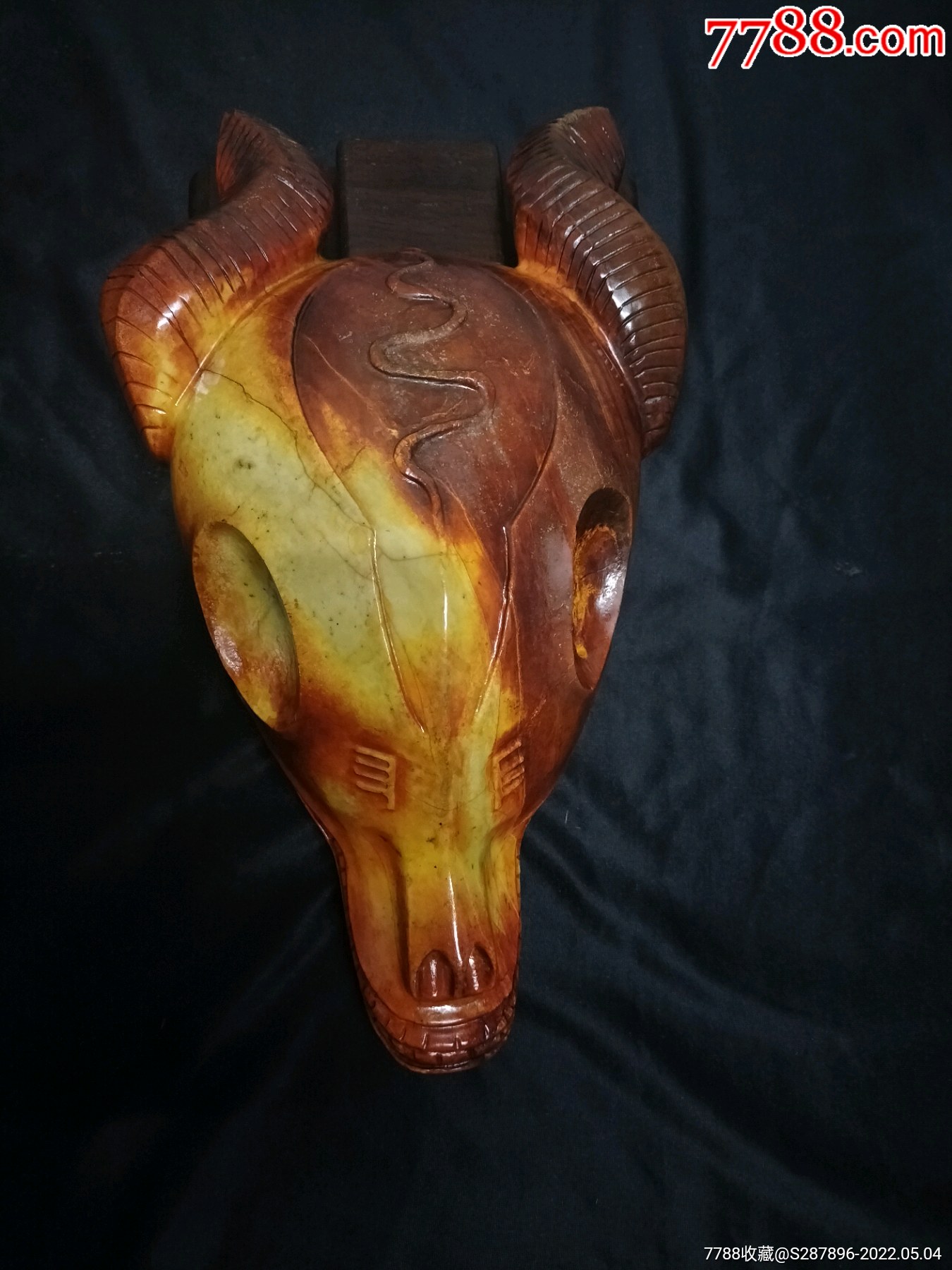 高古玉羊头古玉象征摆件收藏历代玉羊的演变与时代特征丁哲商代晚期与