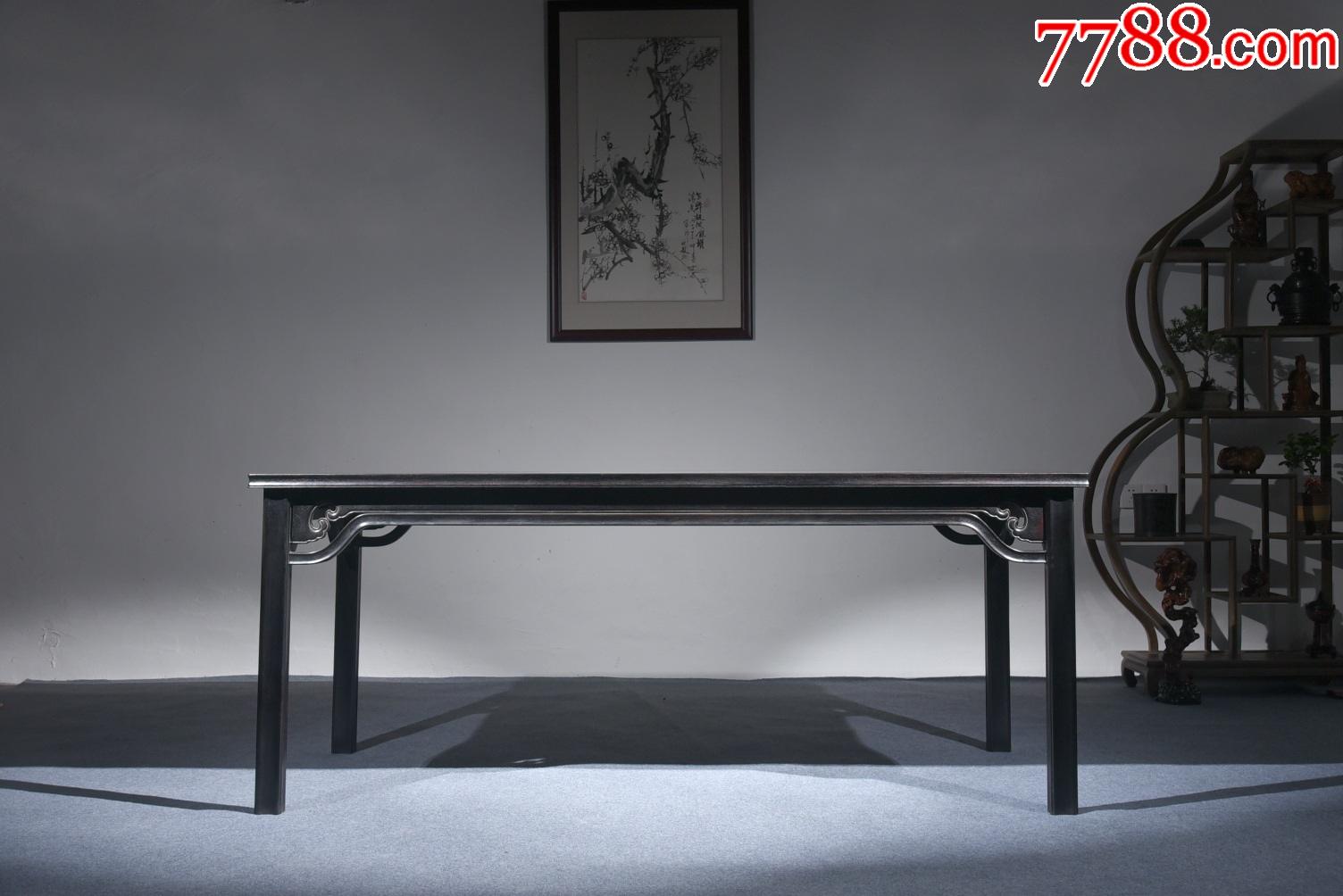5品99小叶紫檀玄关条案$8,0009.5品99小叶紫檀方桌$8,0009.5品