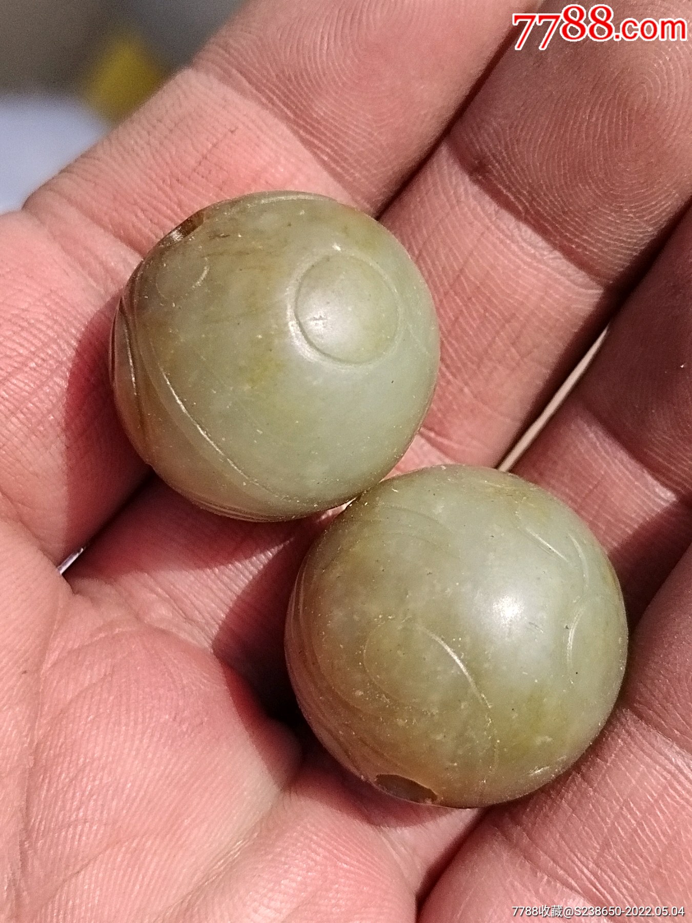 战汉时期老玉珠子,老珠子,古珠-价格:238元-se86897359-玛瑙/宝石手串