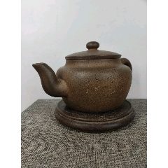 民间收到民藏顾景舟荆山壶隐底款老紫砂壶一把保存完整十分难得收藏