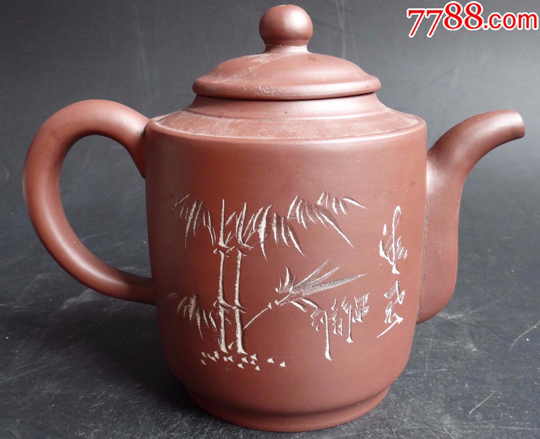 90老紫砂壶古玩古董收藏原矿紫砂明乐制陶款开窗盛典纪念紫砂