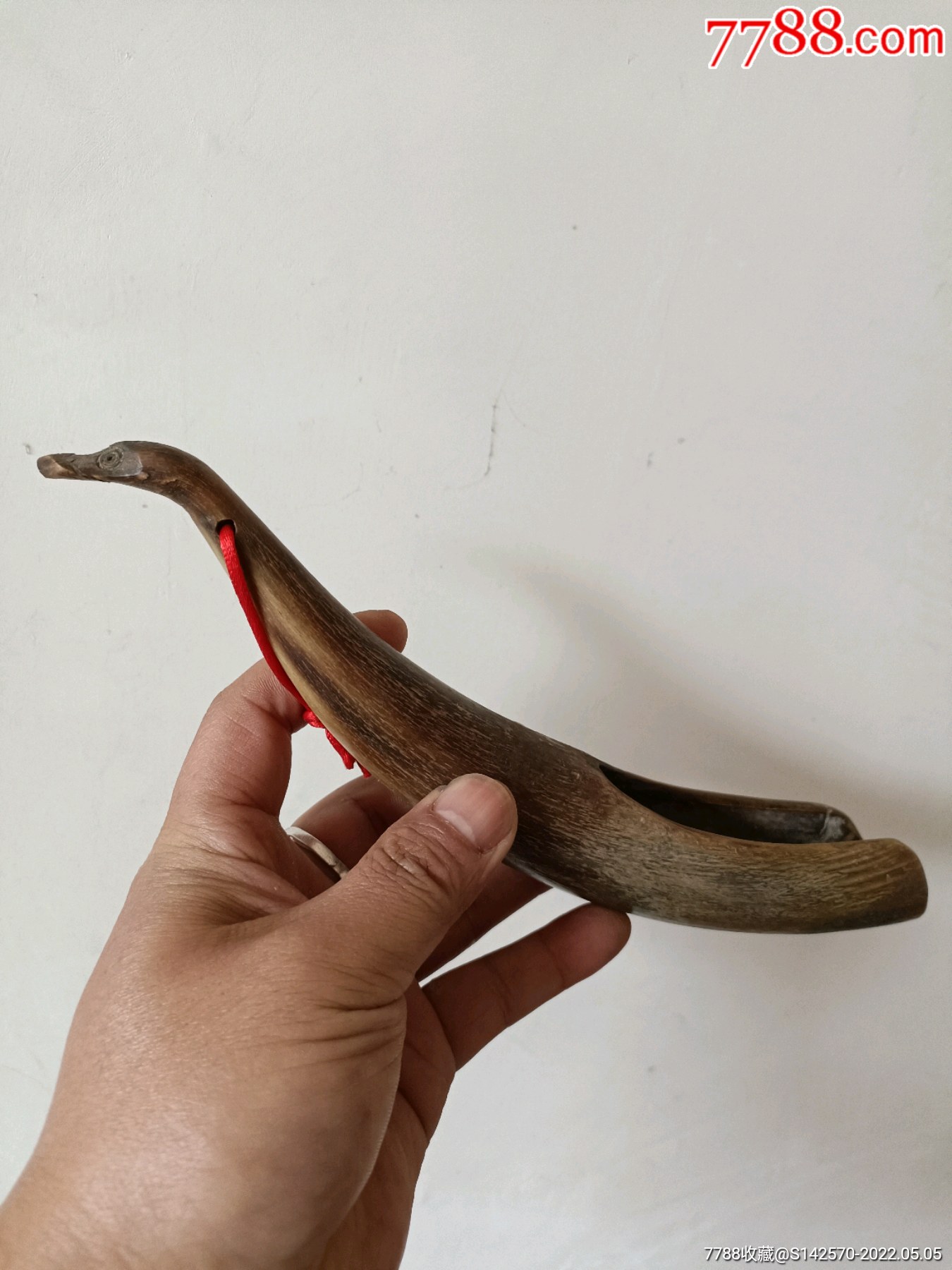 清代牛角中医中药房专用工具完整保老保真