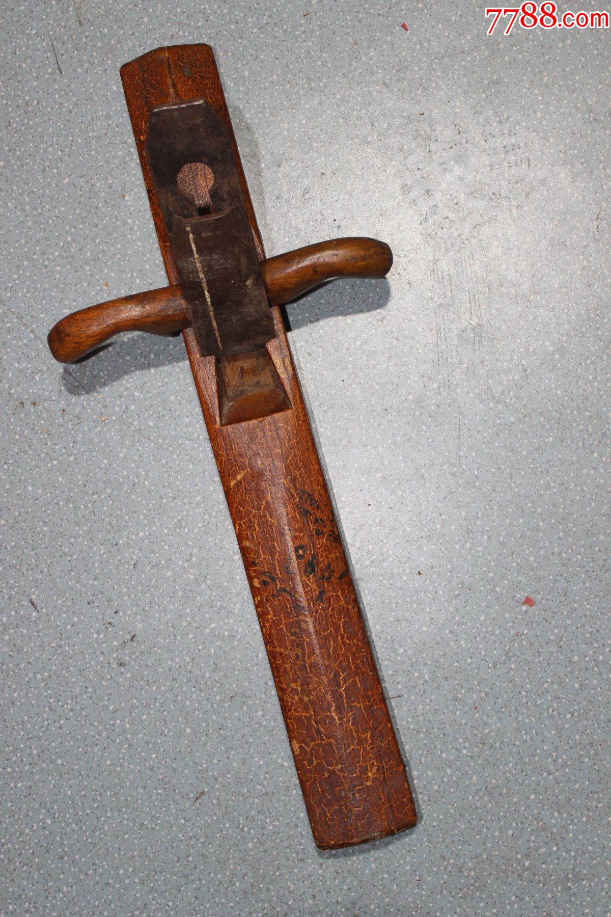 老工具上海铁义兴50楠柞推刨