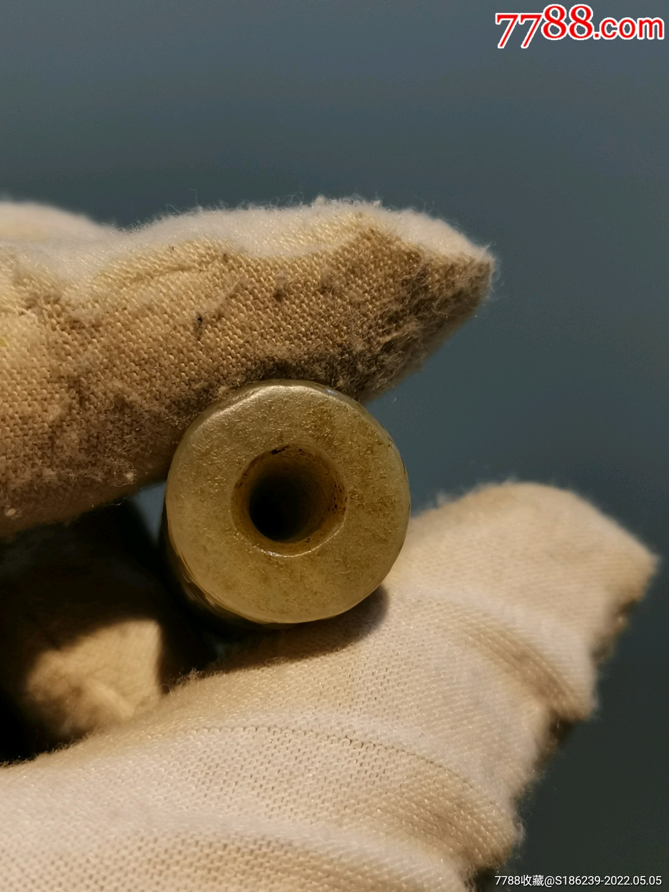 刚刚收获一枚高古饕餮纹和田青玉勒子满工兽面纹绞丝纹勾云纹精品收藏