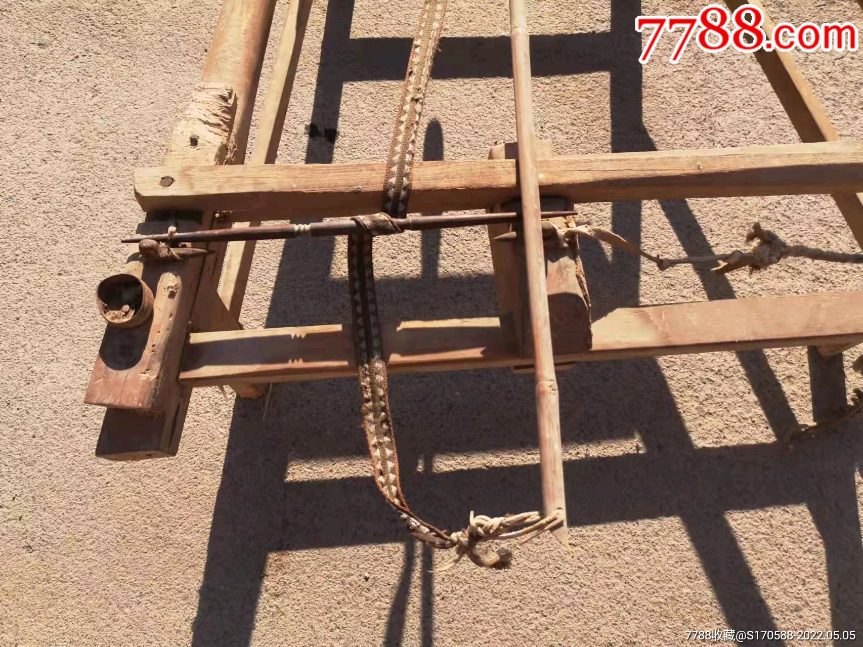 清代纯手工老车床全品正常使用尺寸867033