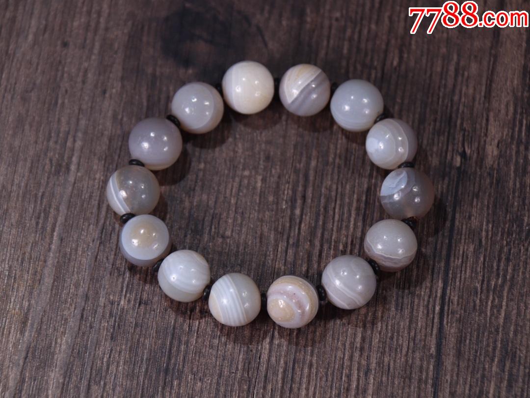 藏传精品缠丝玛瑙手串a21s15f
