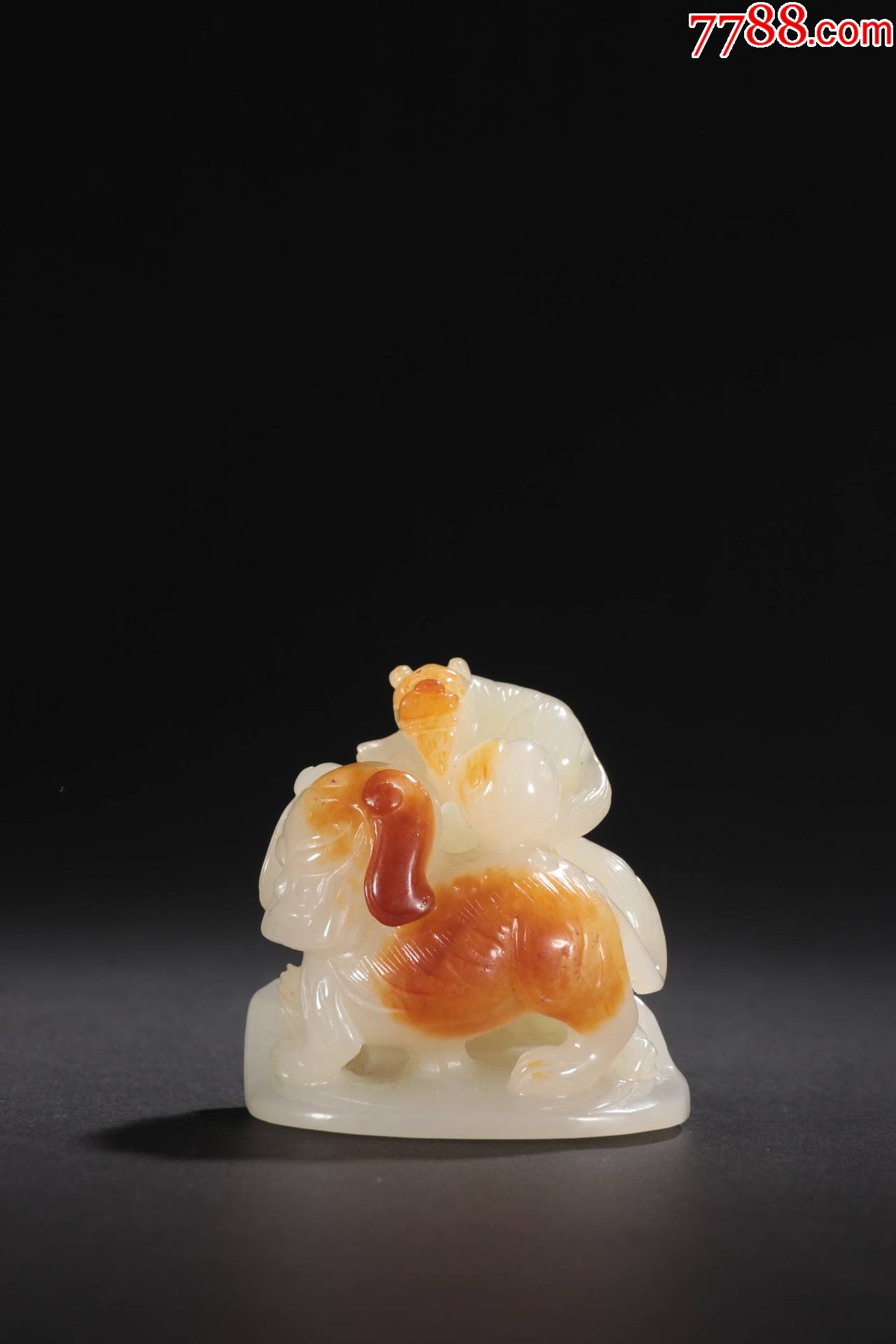 新疆和田玉三狮雕件wa21s45f_价格13500元_第1张_7788商城__七七八八