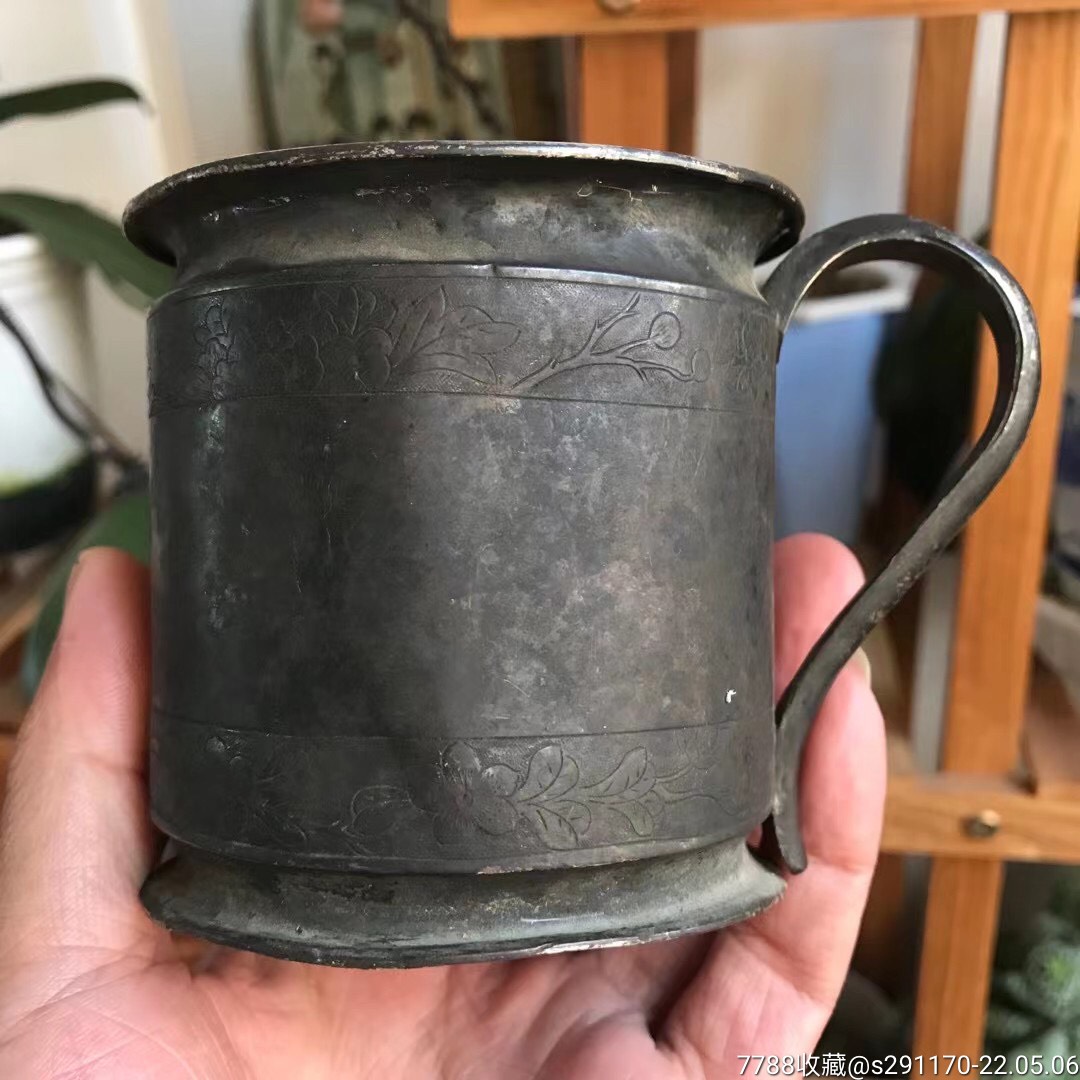 民国物华天宝款银杯子