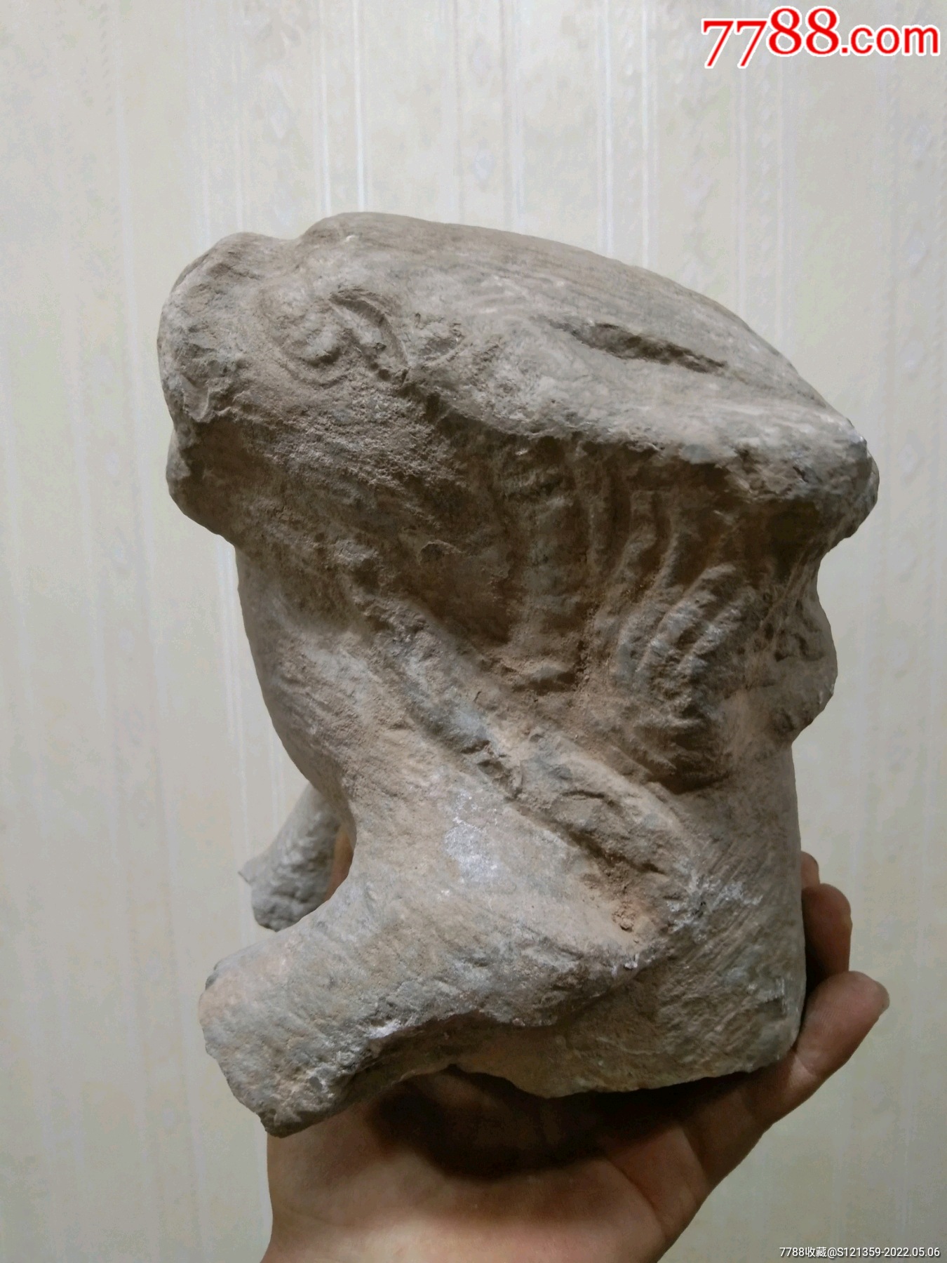 明代关中石狮头石兽头