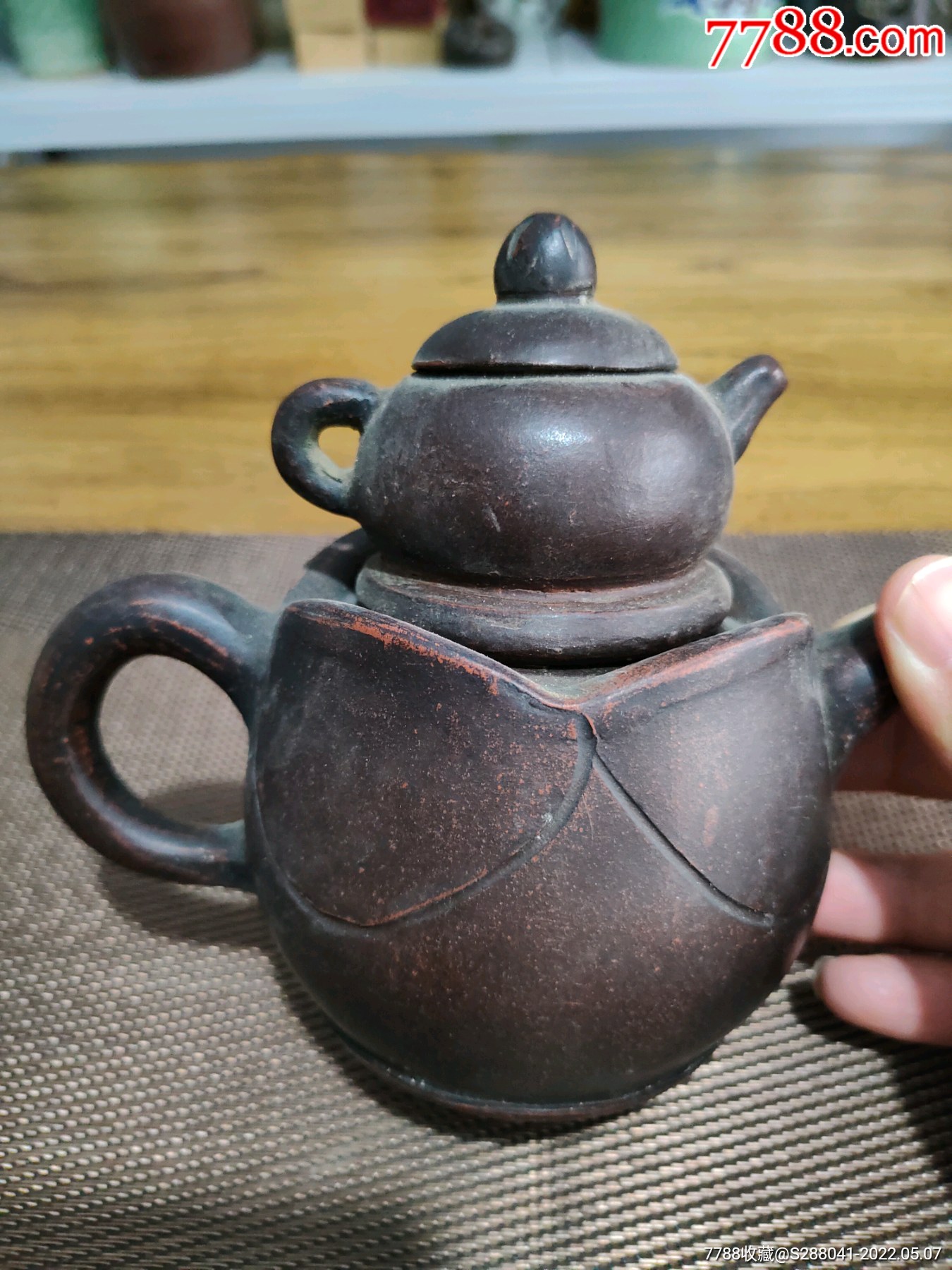 个性紫砂壶摆件收藏品古玩古董