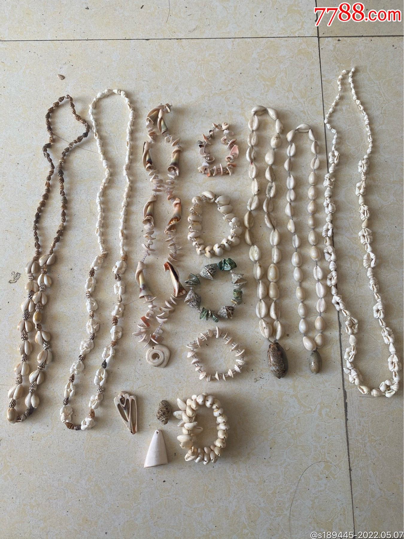 小年份贝壳海螺饰品一堆品相如图不议价