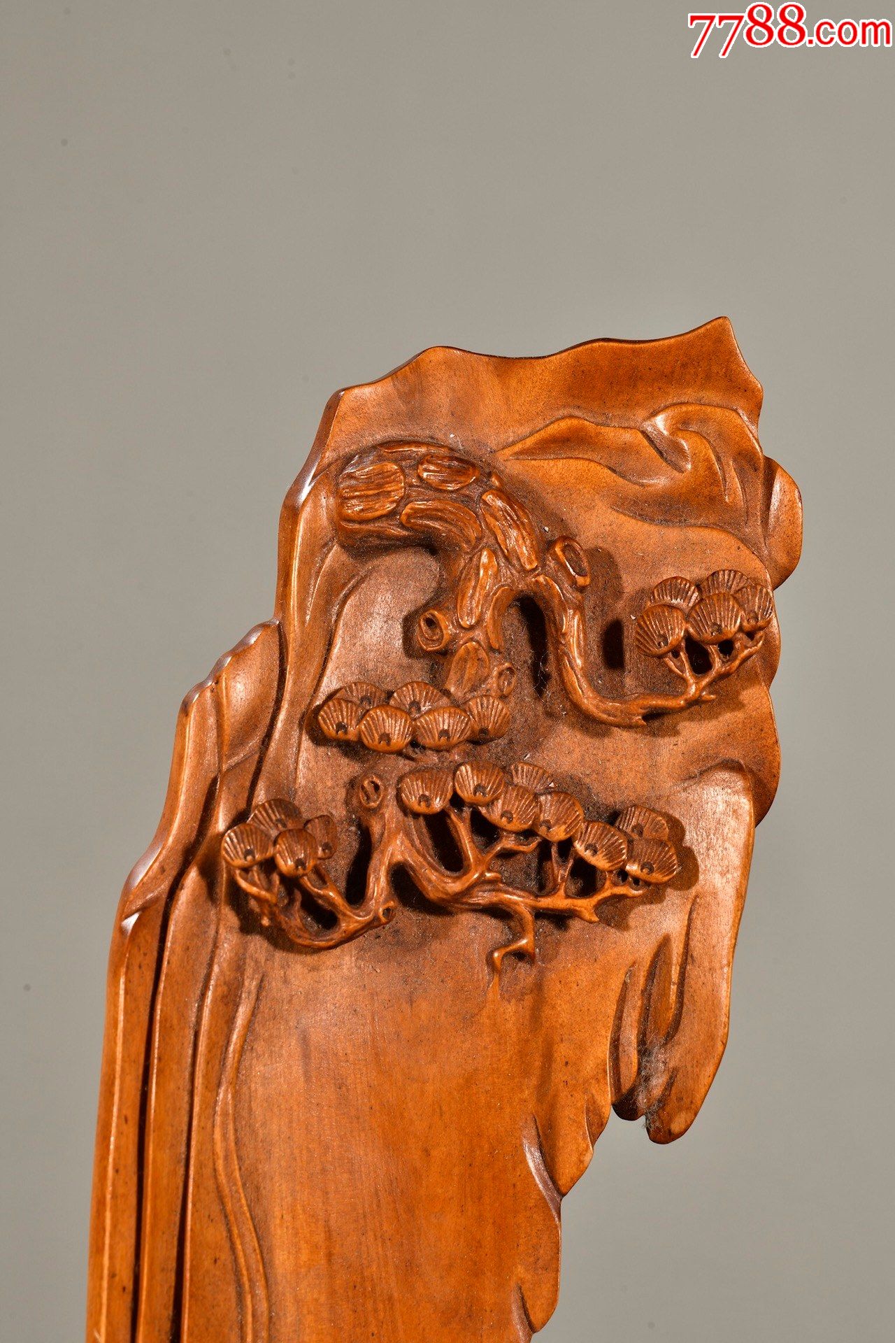 黄杨木人物故事文房臂隔