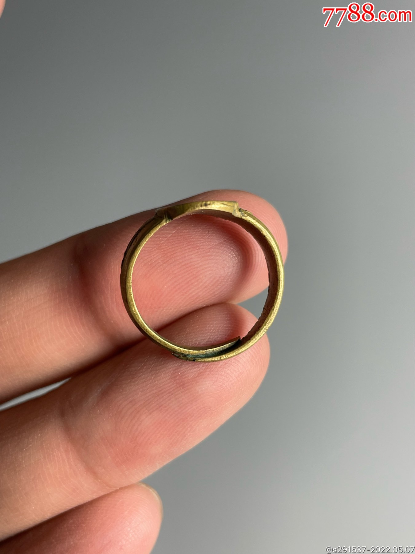 民国铜鹤戒指-价格:350元-se86954984-铜杂件-零售-7788茶具