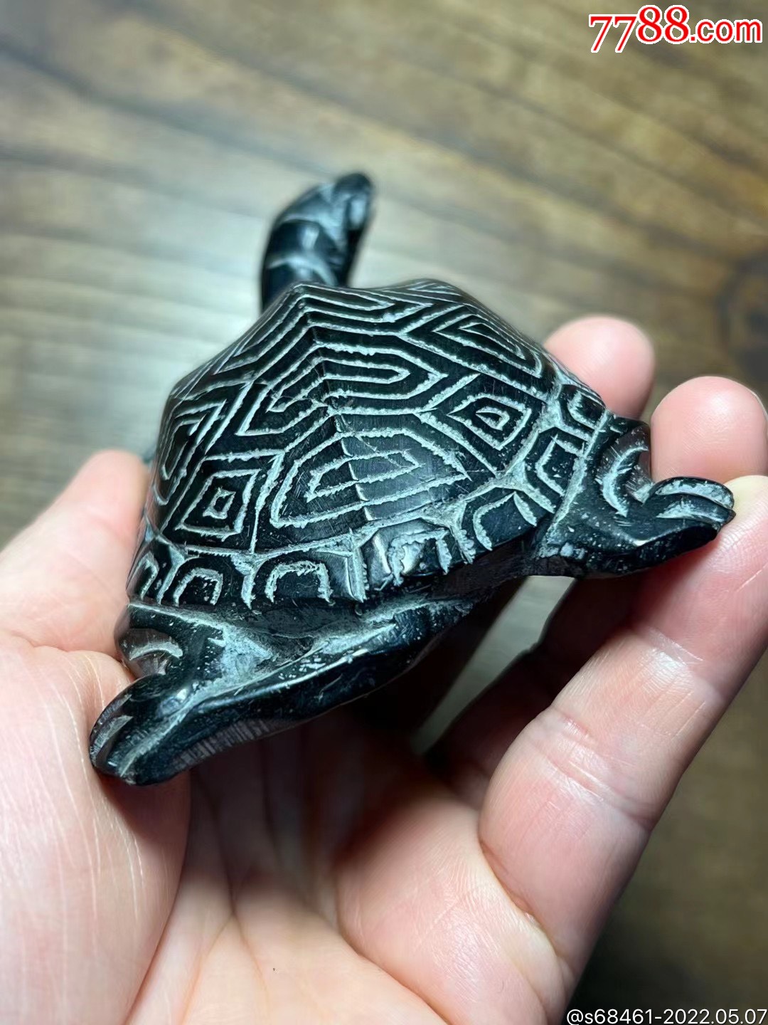 煤精石雕文房龟镇不议价