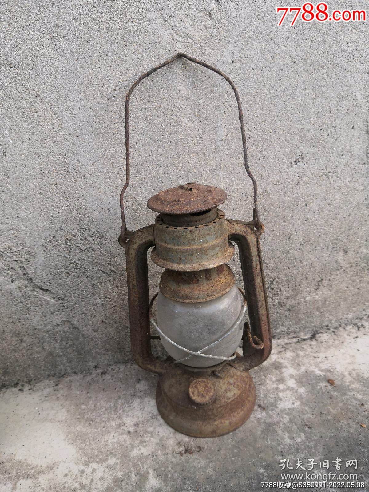 红色收藏苏维埃抗战时期新四军八路军行军马灯