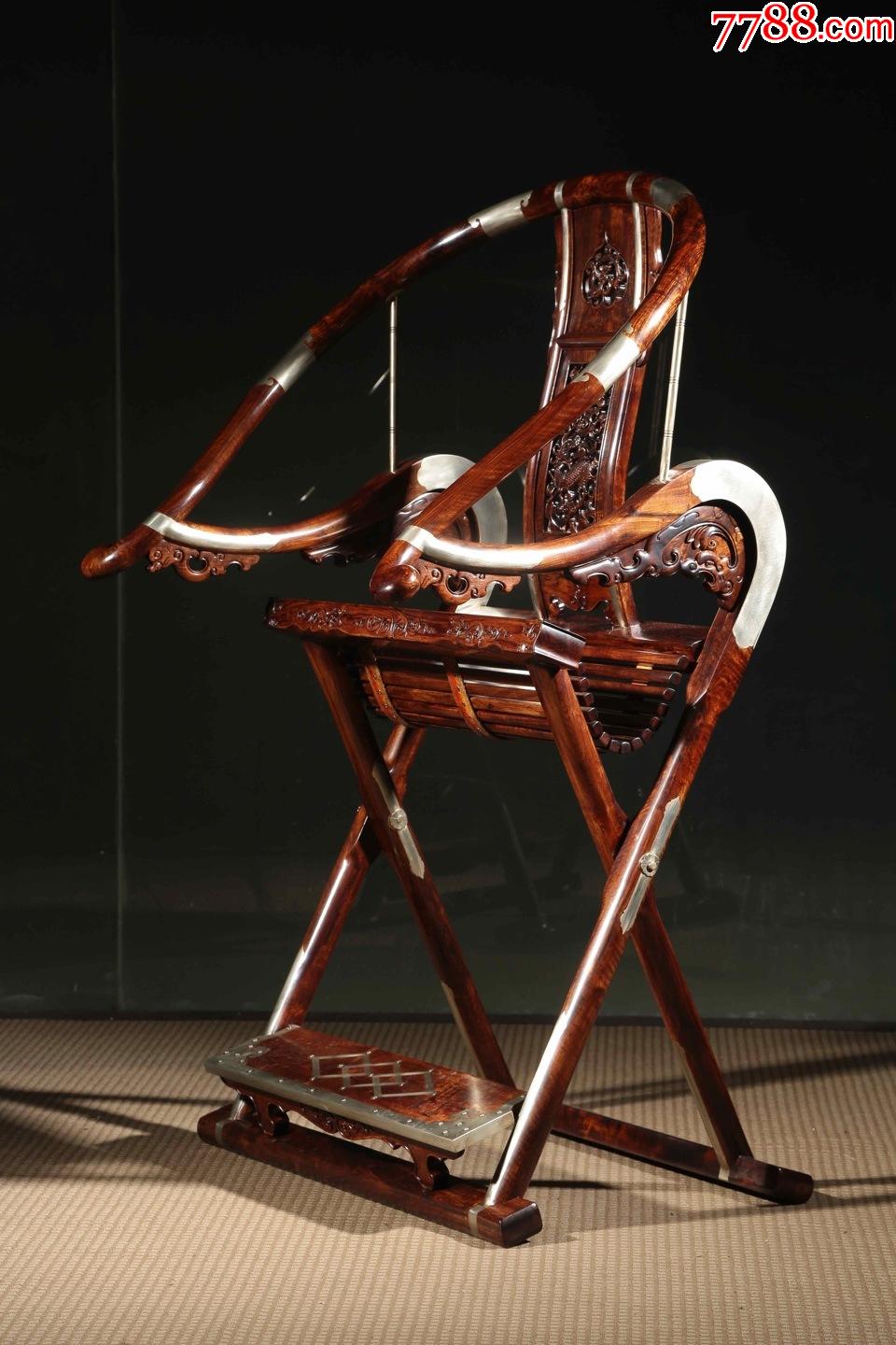 黄花梨木交椅