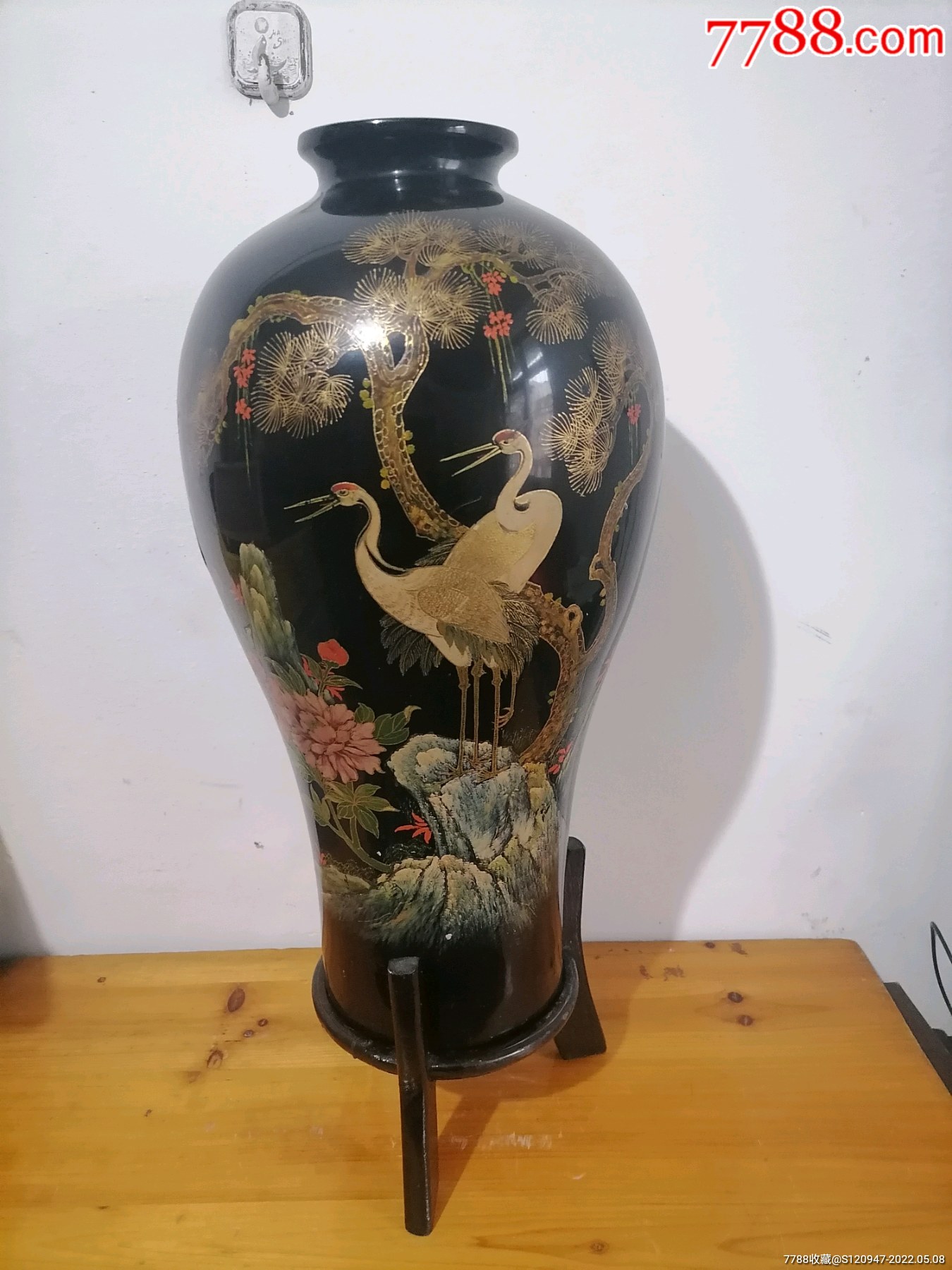 福州脱胎漆器大花瓶一个