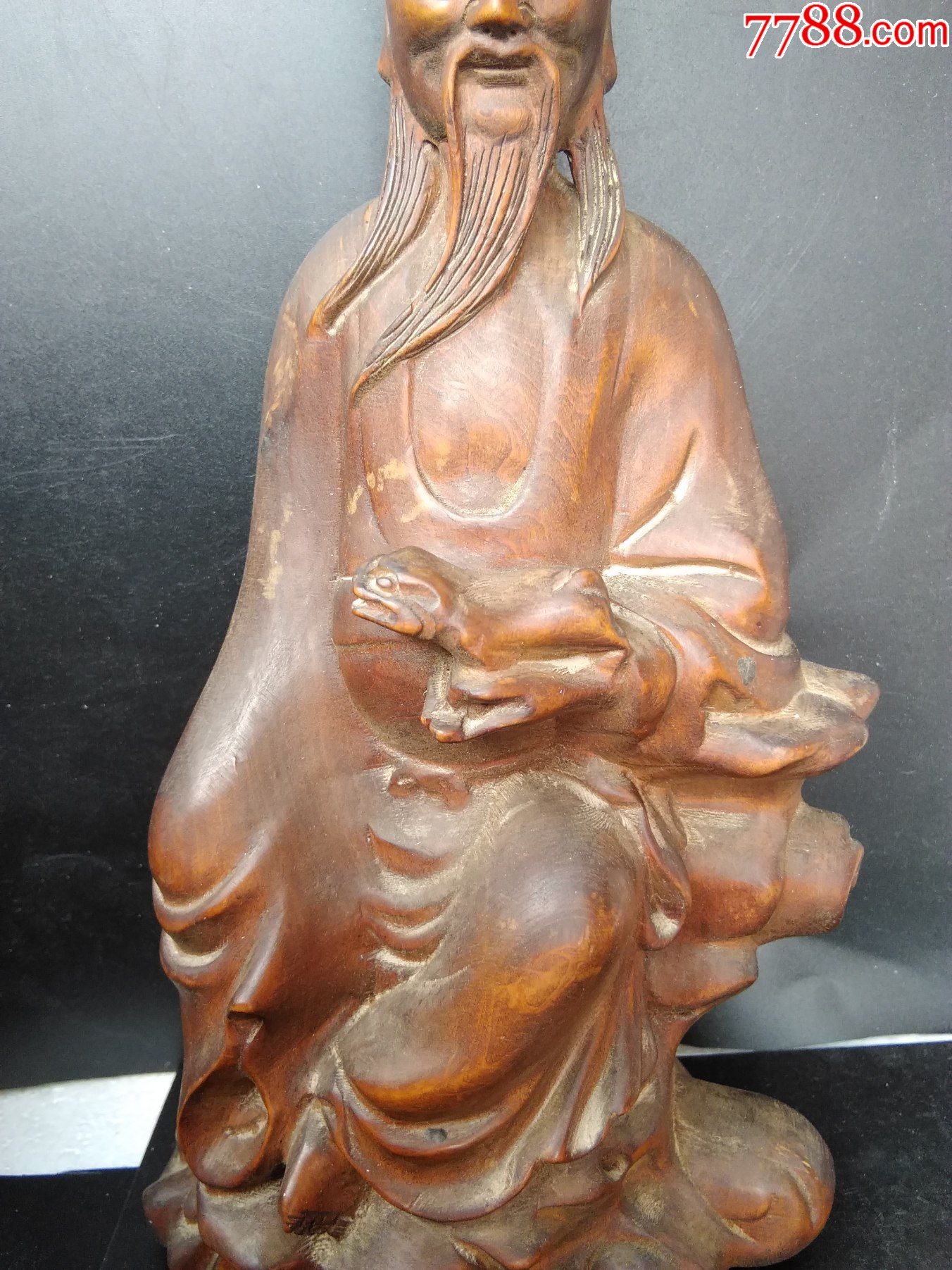 黄杨木太上老君人物实价