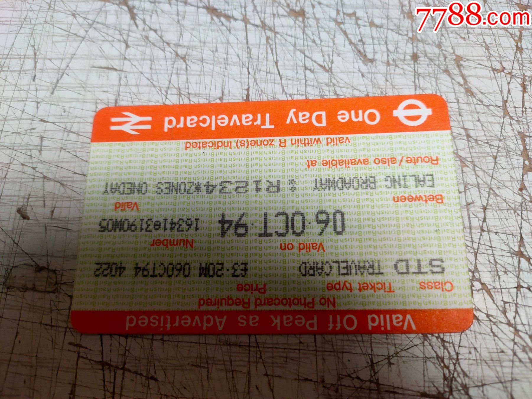 外国登机卡_价格5元_第1张_7788收藏__收藏热线