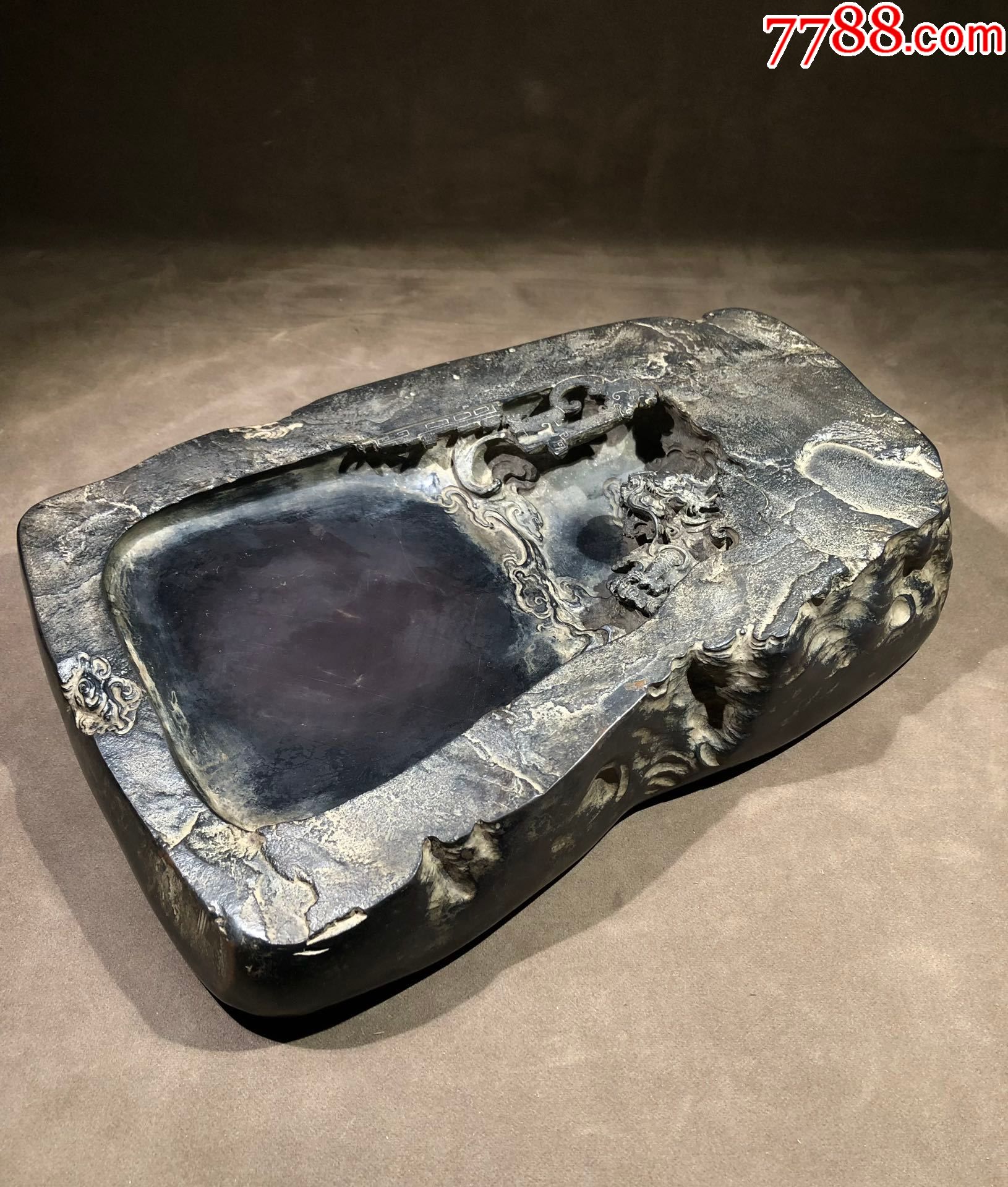 龙纹端砚-价格:7500元-se86982815-其他砚台-零售-7788文房四宝收藏