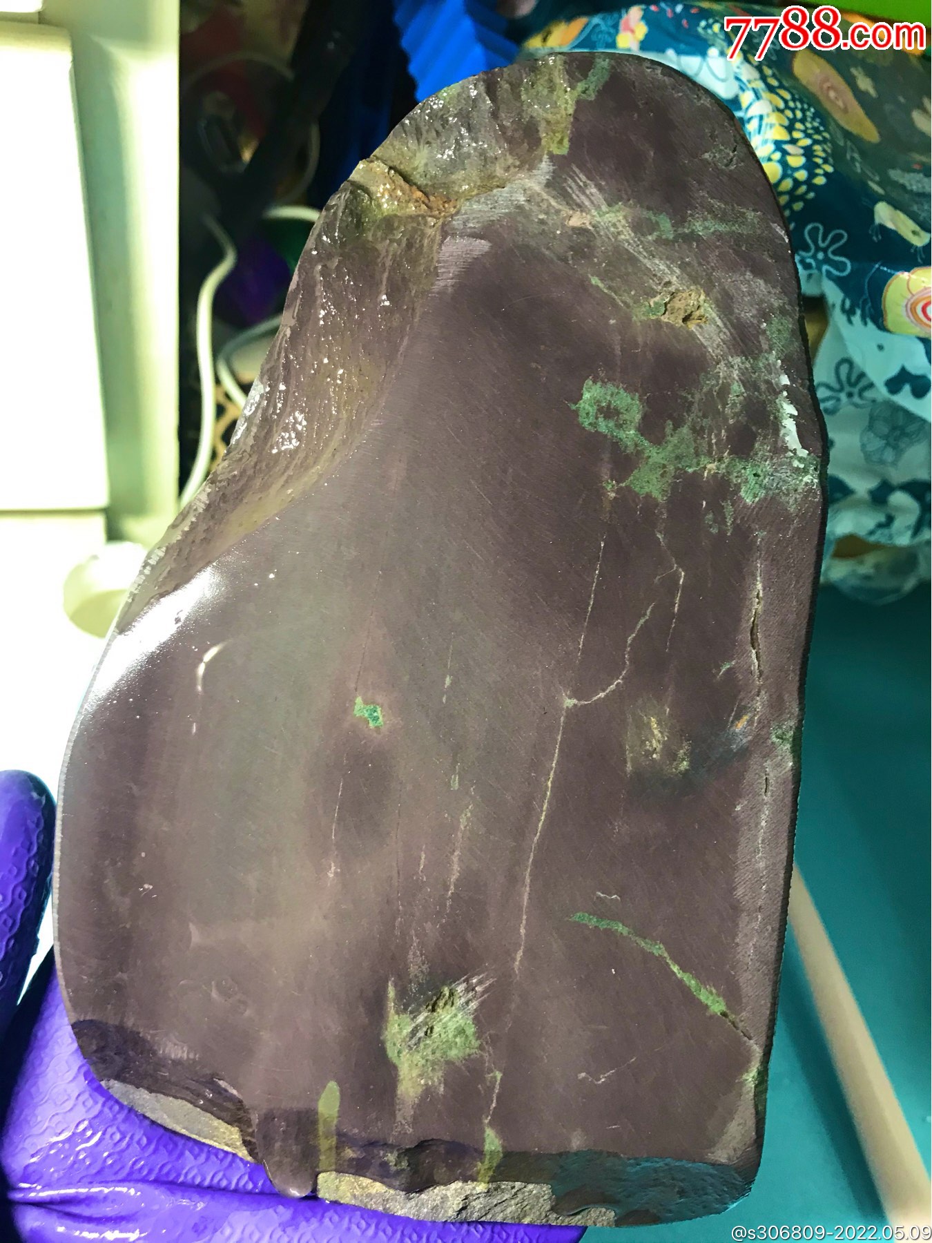 麻子坑端砚麻子坑鱼脑冻砚料