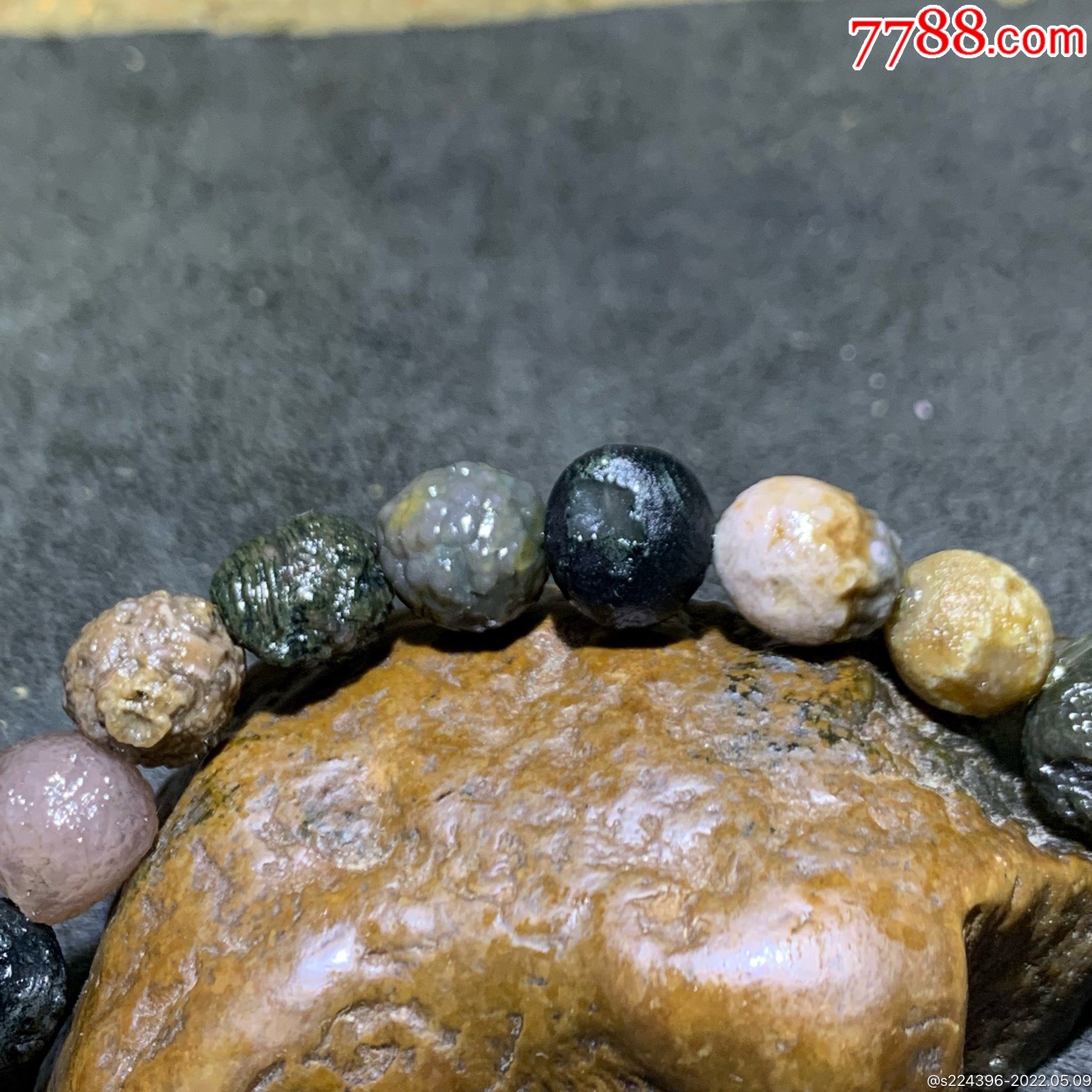 精美外蒙眼石手串一条!_风砺石/戈壁石_第6张_7788漆器收藏