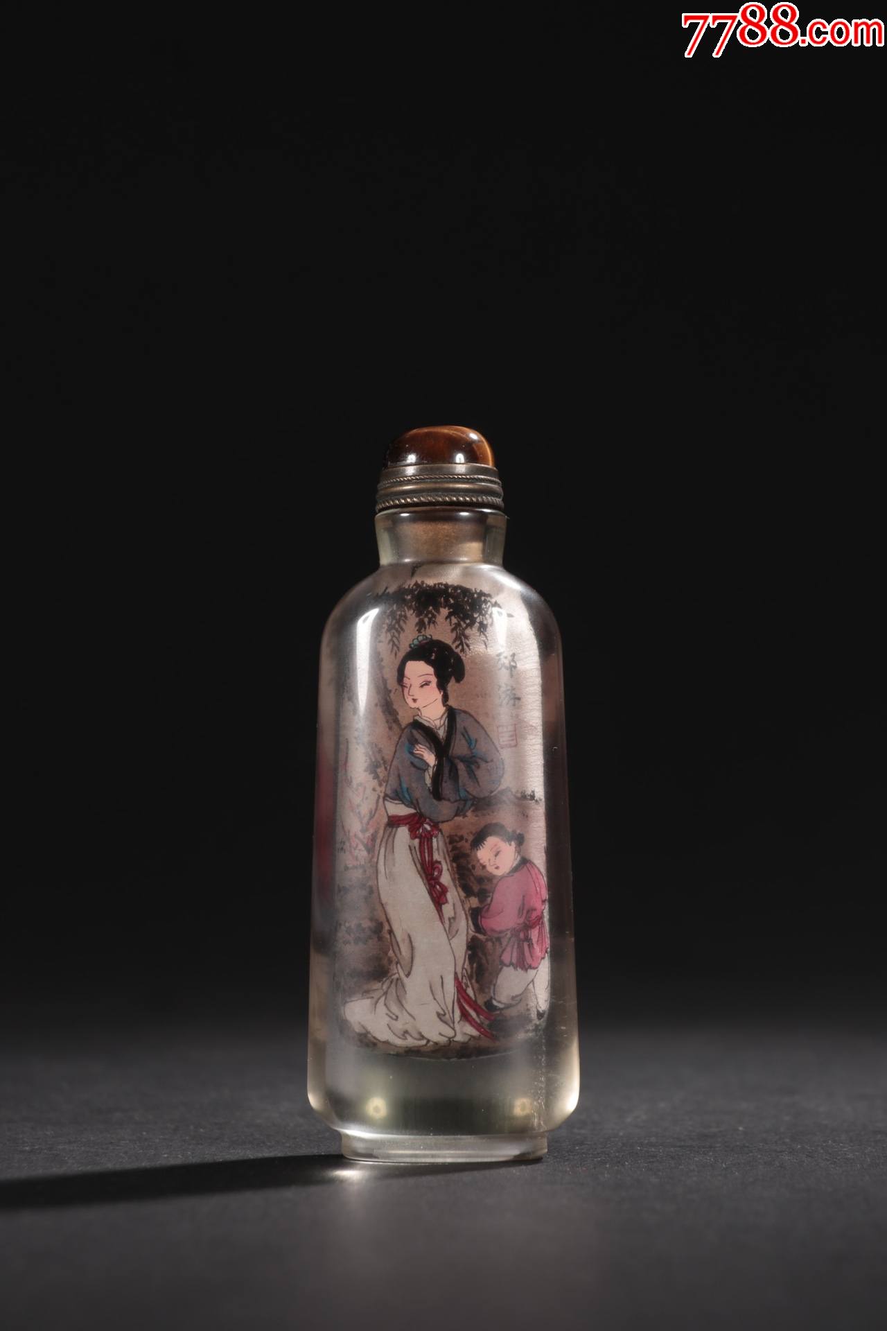 水晶内画鼻烟壶_价格4000元_第1张_7788收藏__收藏热线