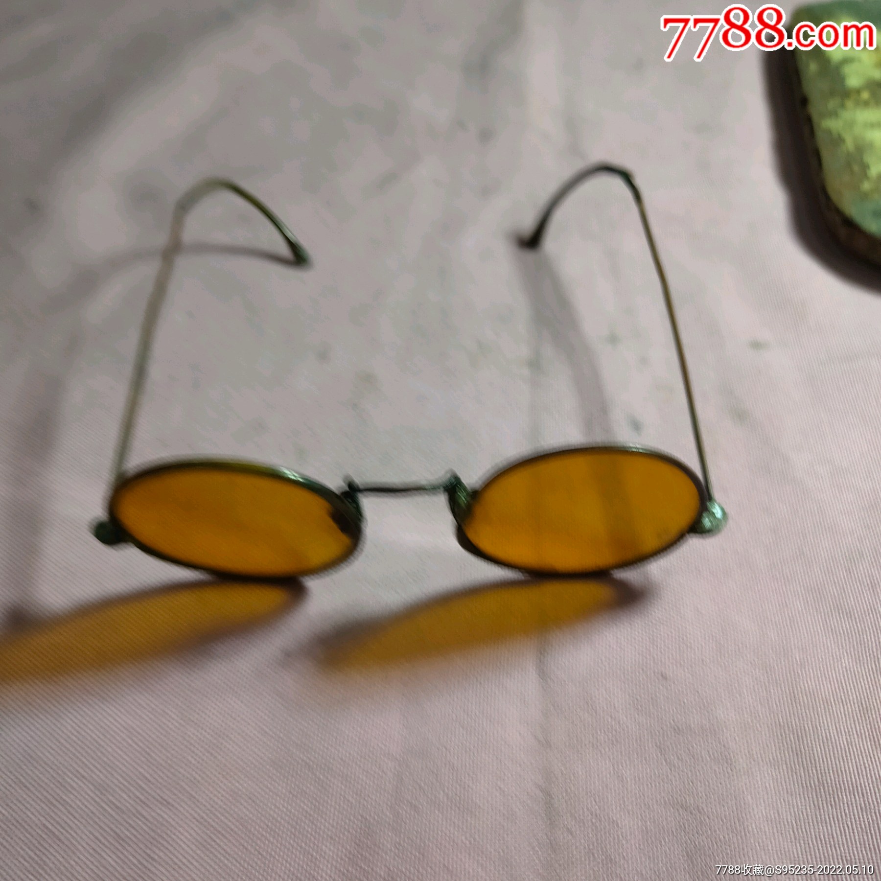 一付民国有钱人用的老墨镜