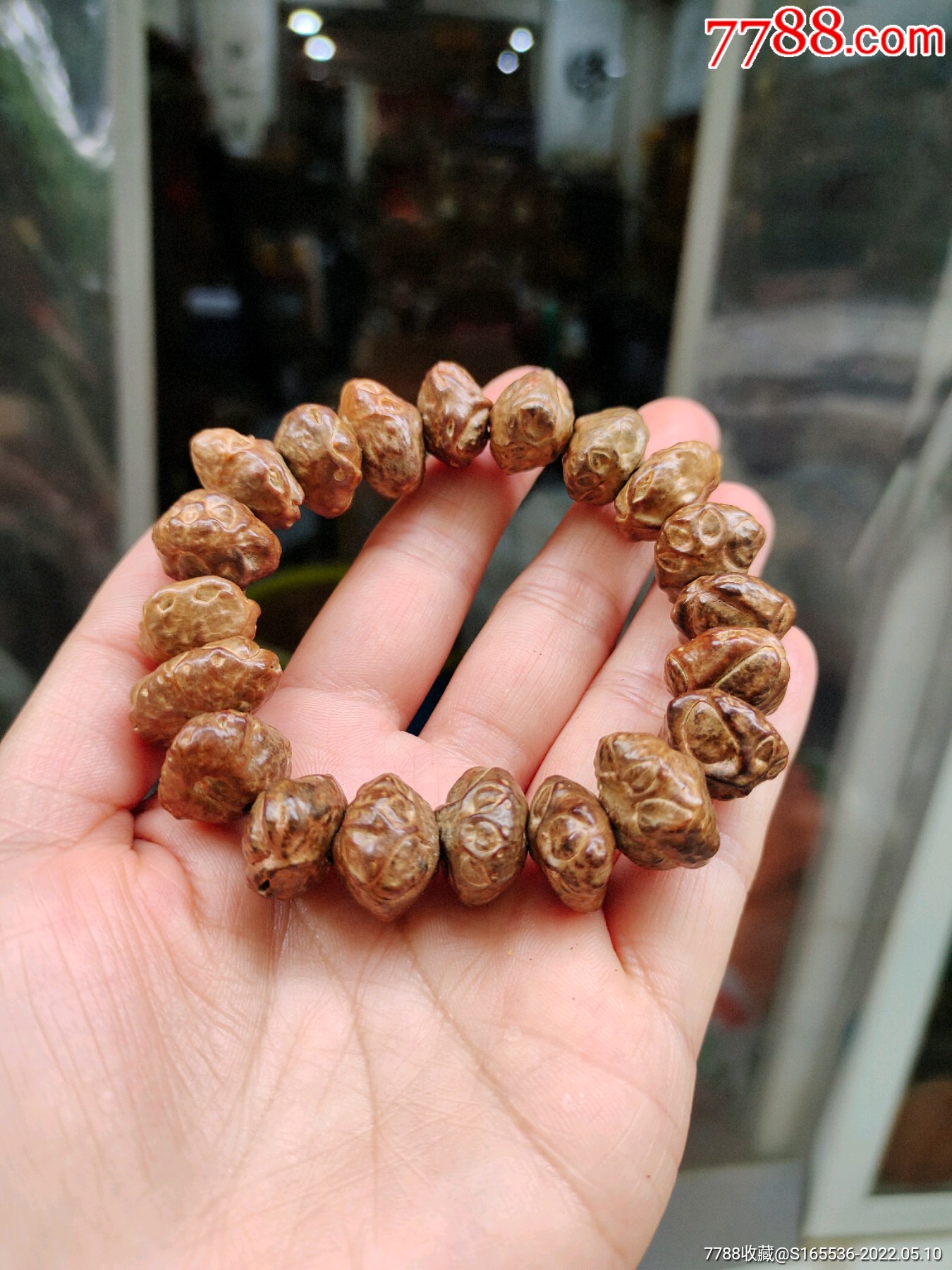 鬼脸菩提子清仓130150斤佩戴天然树子