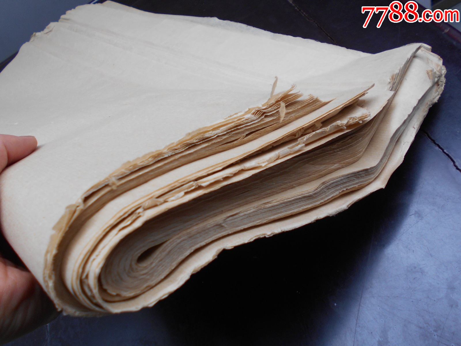 老纸头元书纸247张纸较薄尺寸47495厘米