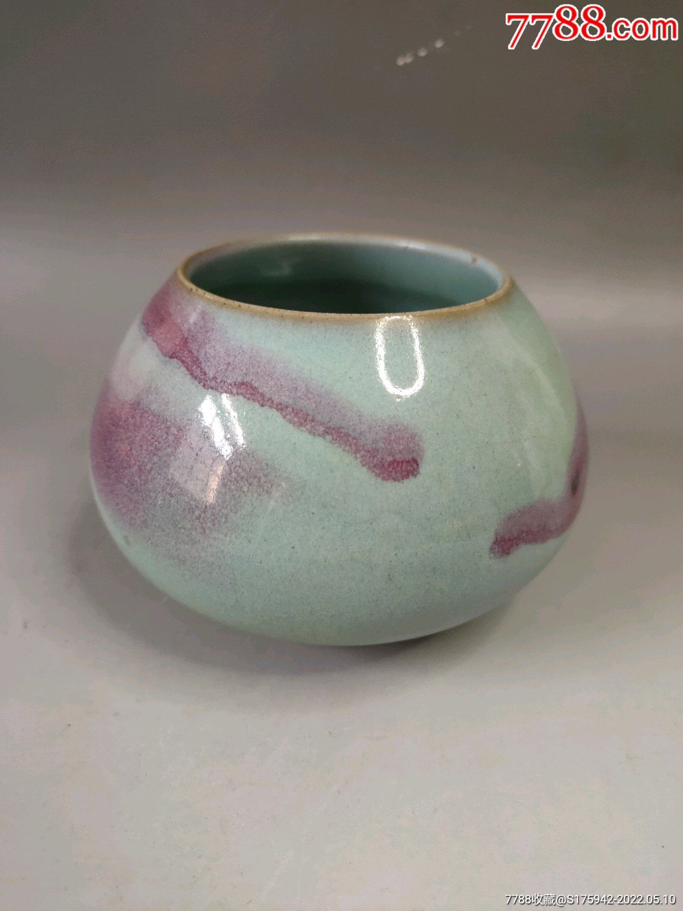 钧瓷鸡心罐-价格:890元-se87009401-花釉/窑变瓷-零售-7788钟表收藏