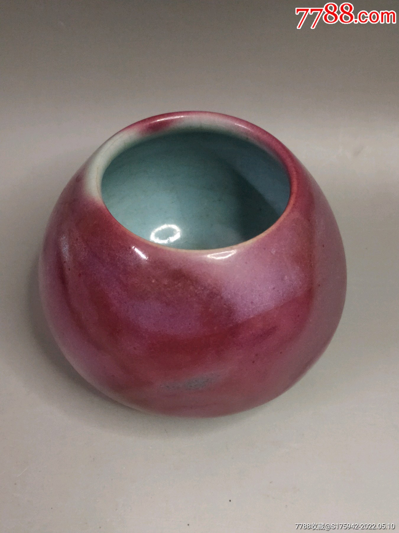 钧瓷鸡心罐-价格:890元-se87013199-花釉/窑变瓷-零售-7788期刊网